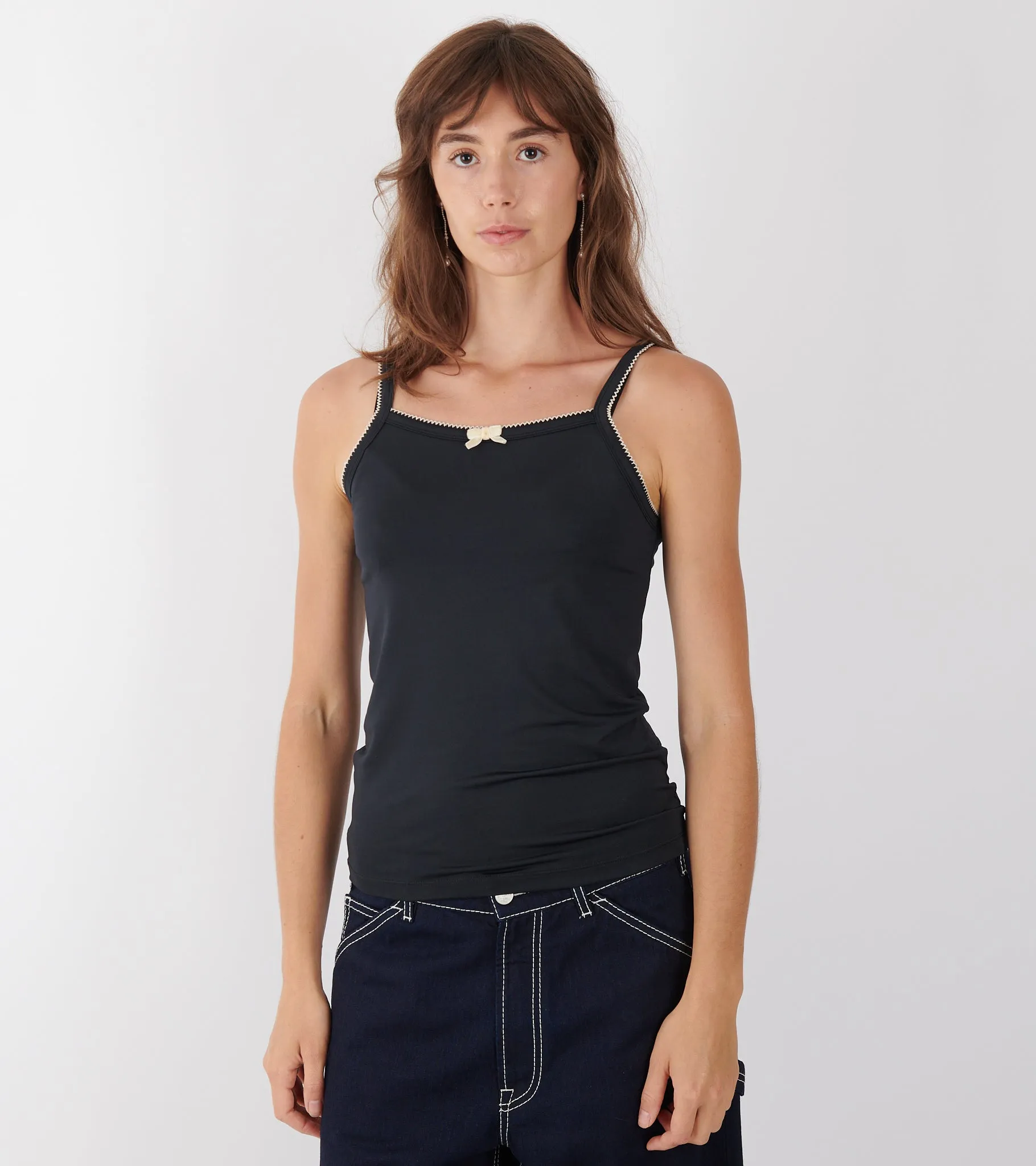 Caro Jersey Tank Black sold by Dr. Adams product image thumbnail 2