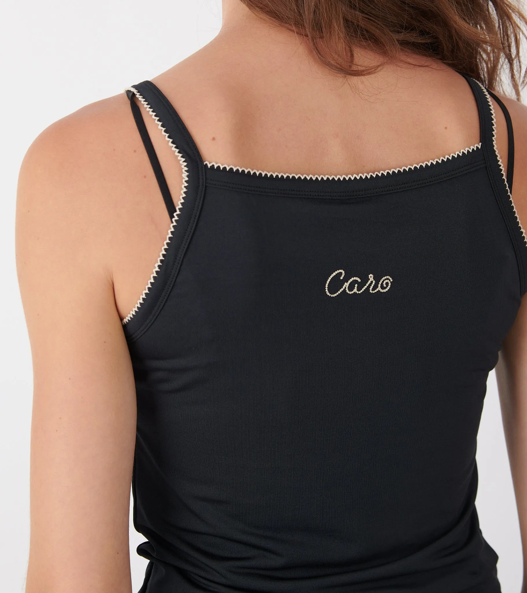 Caro Jersey Tank Black sold by Dr. Adams product image thumbnail 4