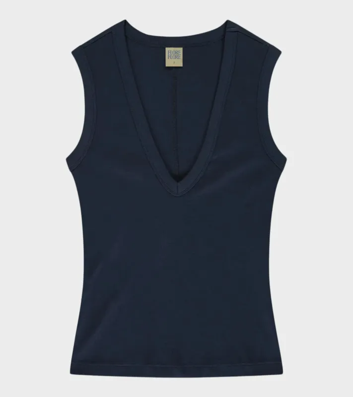 Dewi Tank Navy sold by Dr. Adams