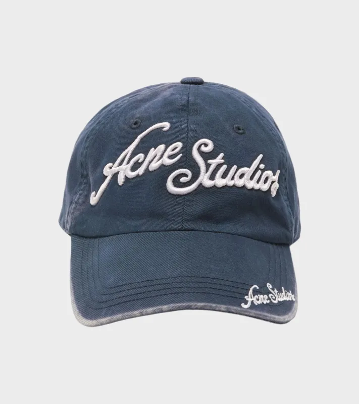 Logo Cap Deep Blue made by Acne Studios