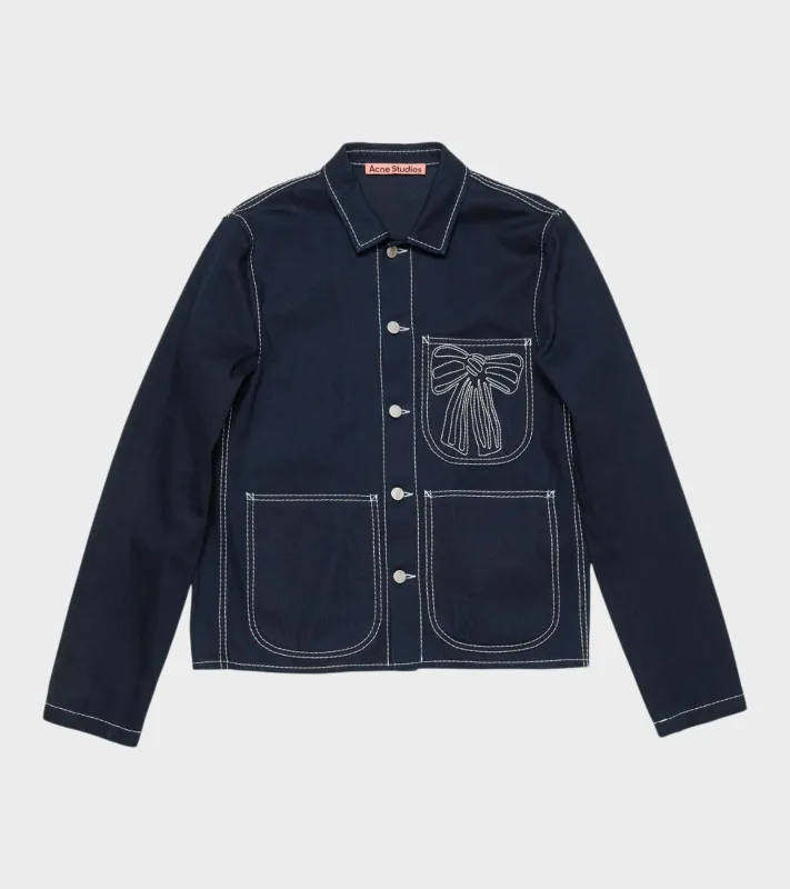 Denim Jacket Indigo Blue sold by Dr. Adams