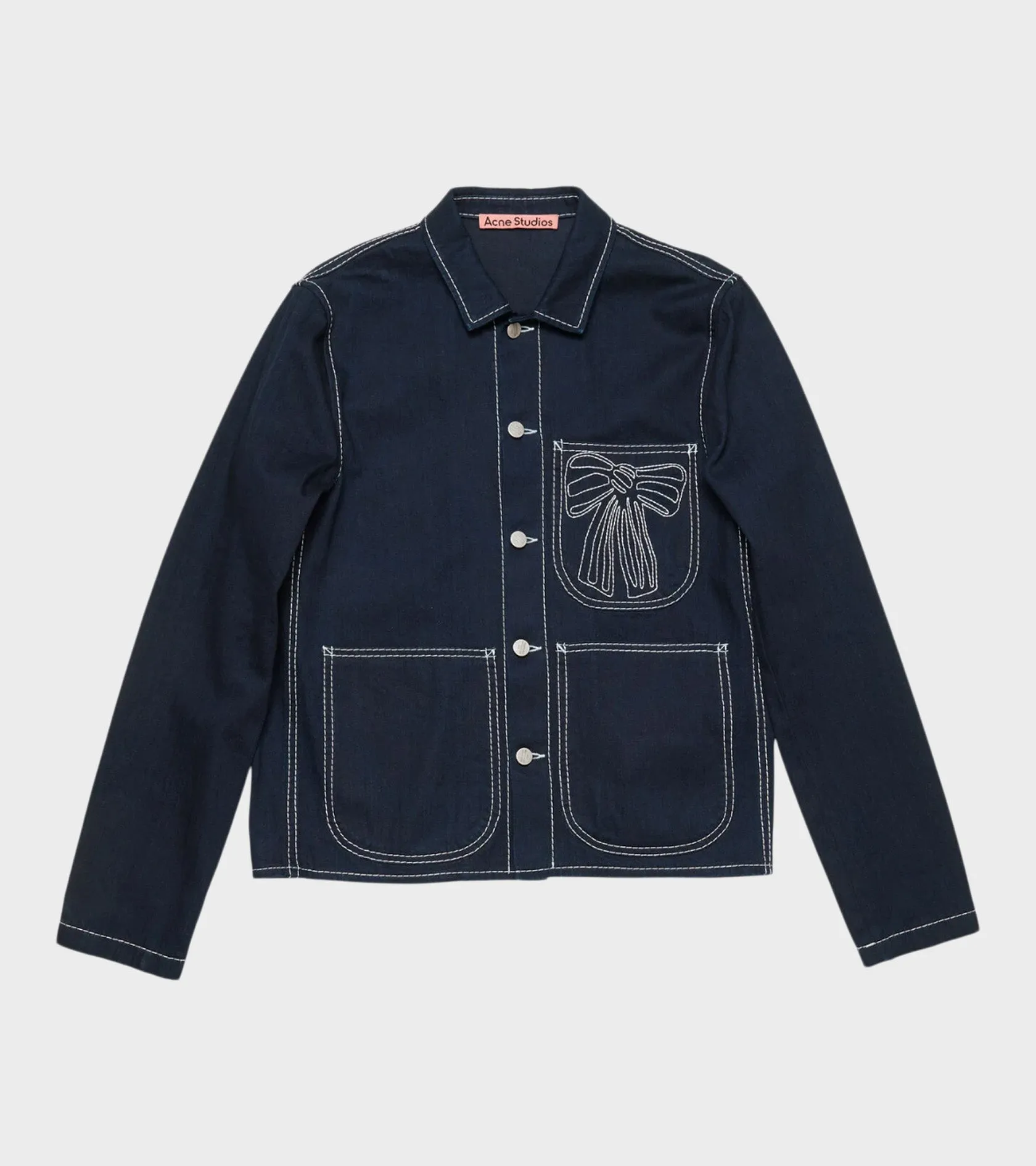 Denim Jacket Indigo Blue sold by Dr. Adams