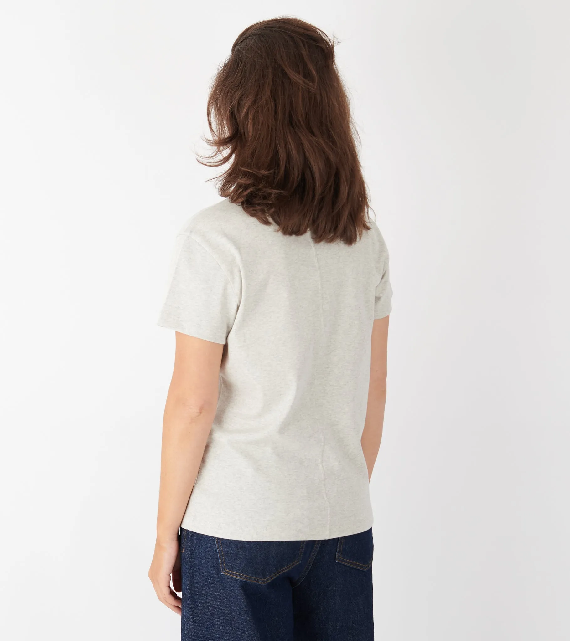 Monica Tee Heather Grey sold by Dr. Adams product image thumbnail 5