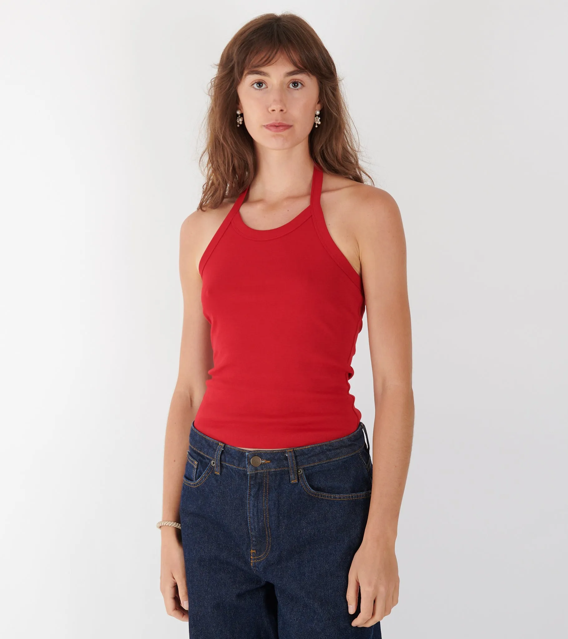 Angie Tank Red sold by Dr. Adams product image thumbnail 2