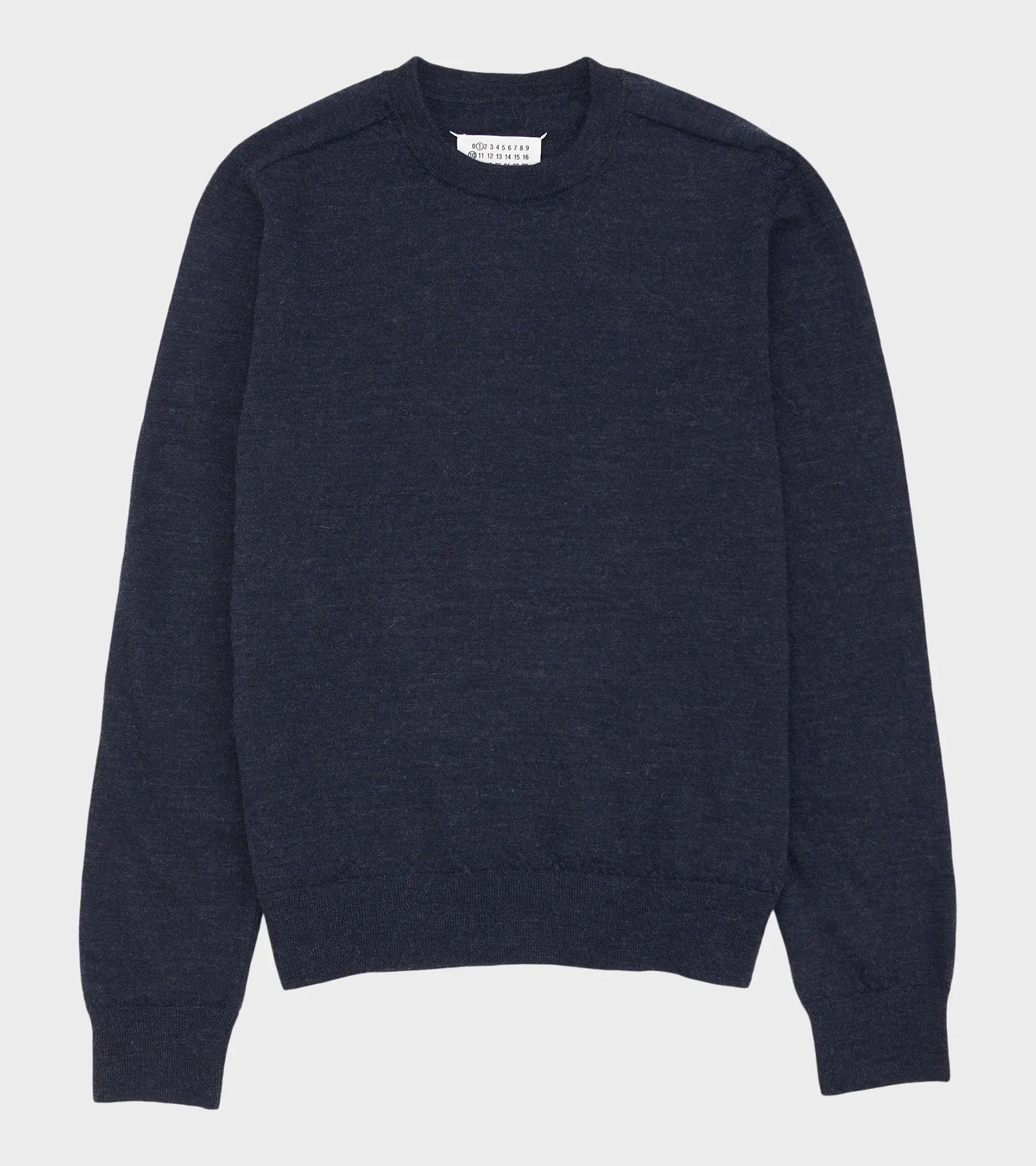 Wool Crewneck Dark Navy sold by Dr. Adams