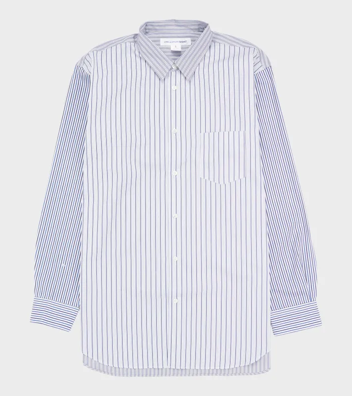 Striped Shirt White/Blue Mix sold by Dr. Adams