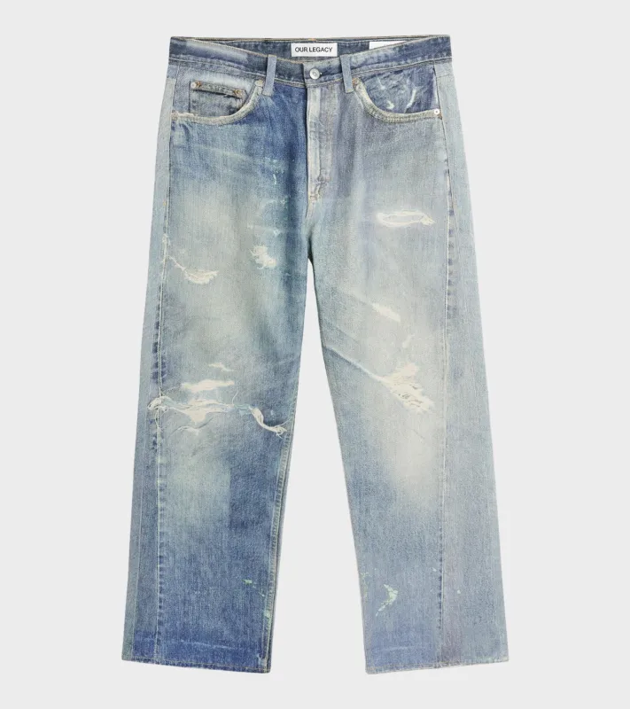 Third Cut Jeans Digital Denim Print sold by Dr. Adams