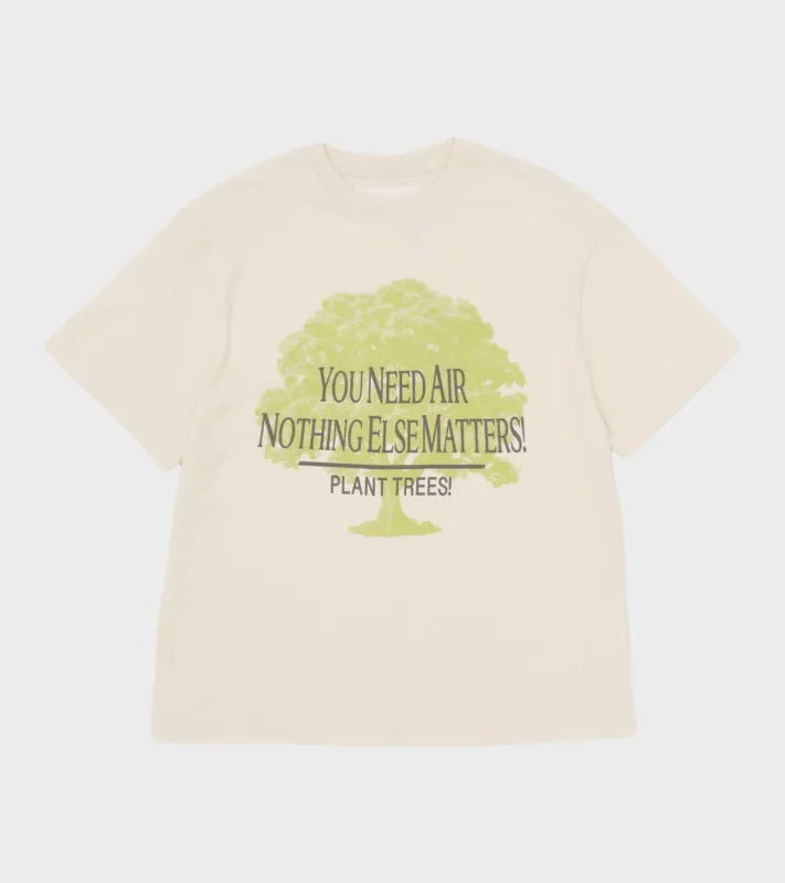 Grateful Tee S/S Ecru Plant Trees sold by Dr. Adams