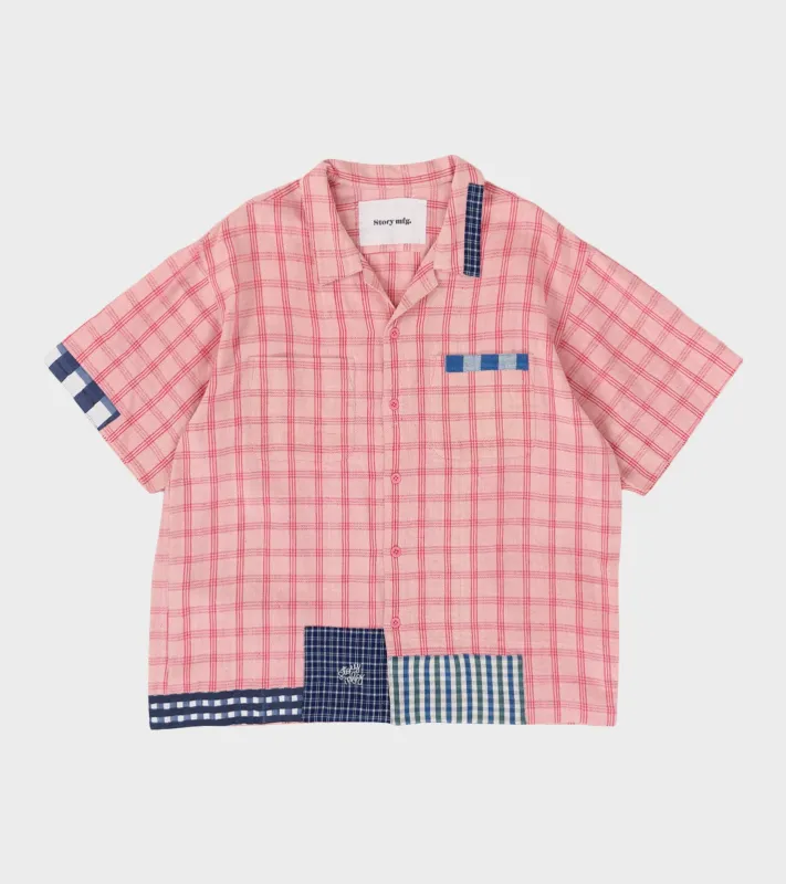 PA Shirt Pink Picnic Handloom sold by Dr. Adams