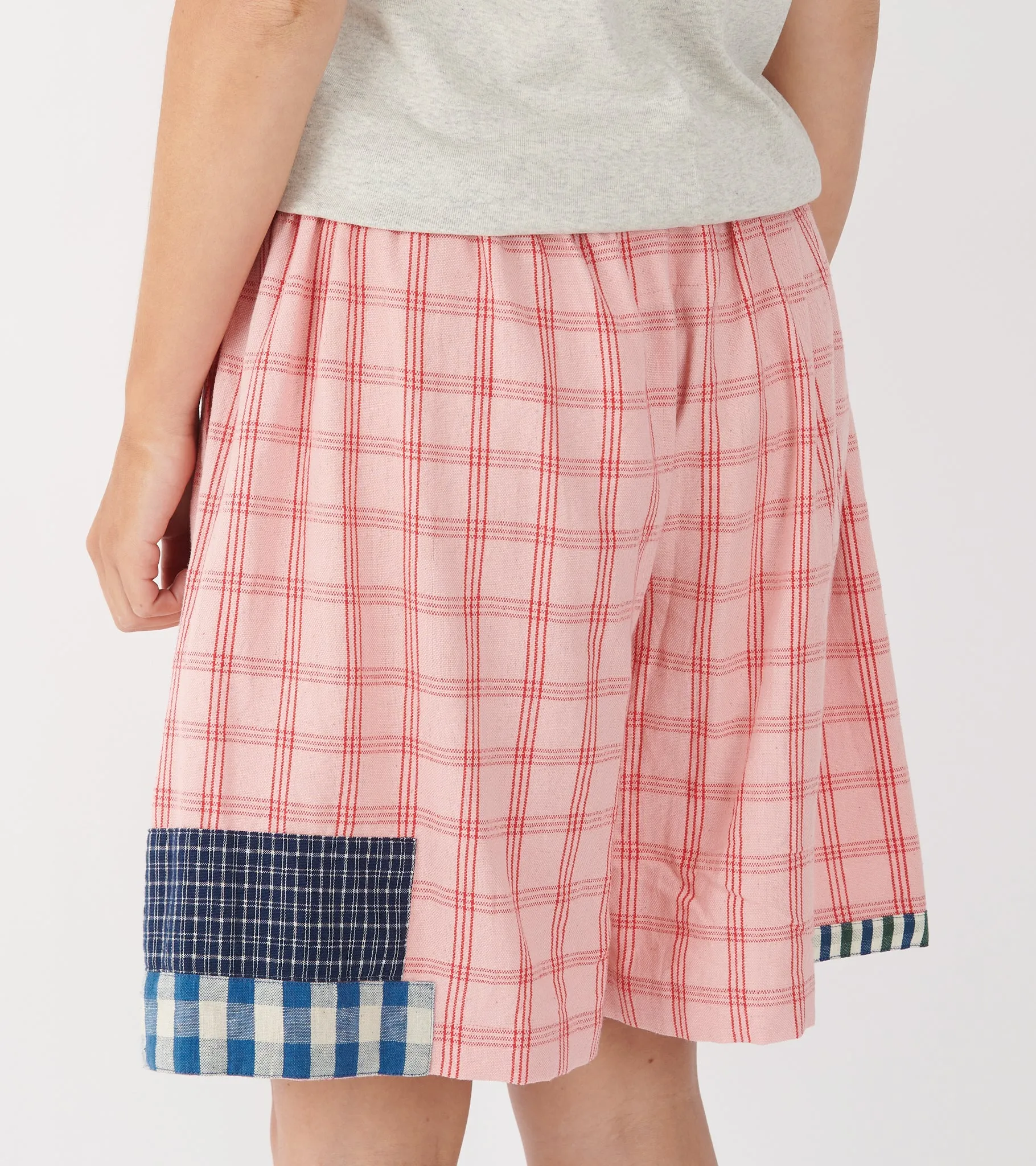 Bridge Shorts Pink Picnic Handloom sold by Dr. Adams product image thumbnail 5