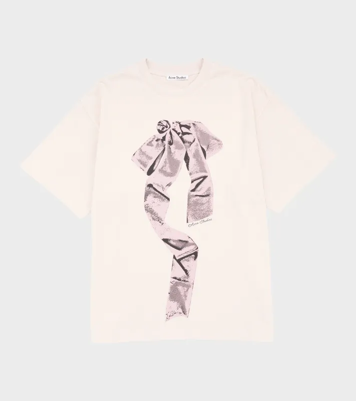 Bow T-shirt Violet Pink sold by Dr. Adams