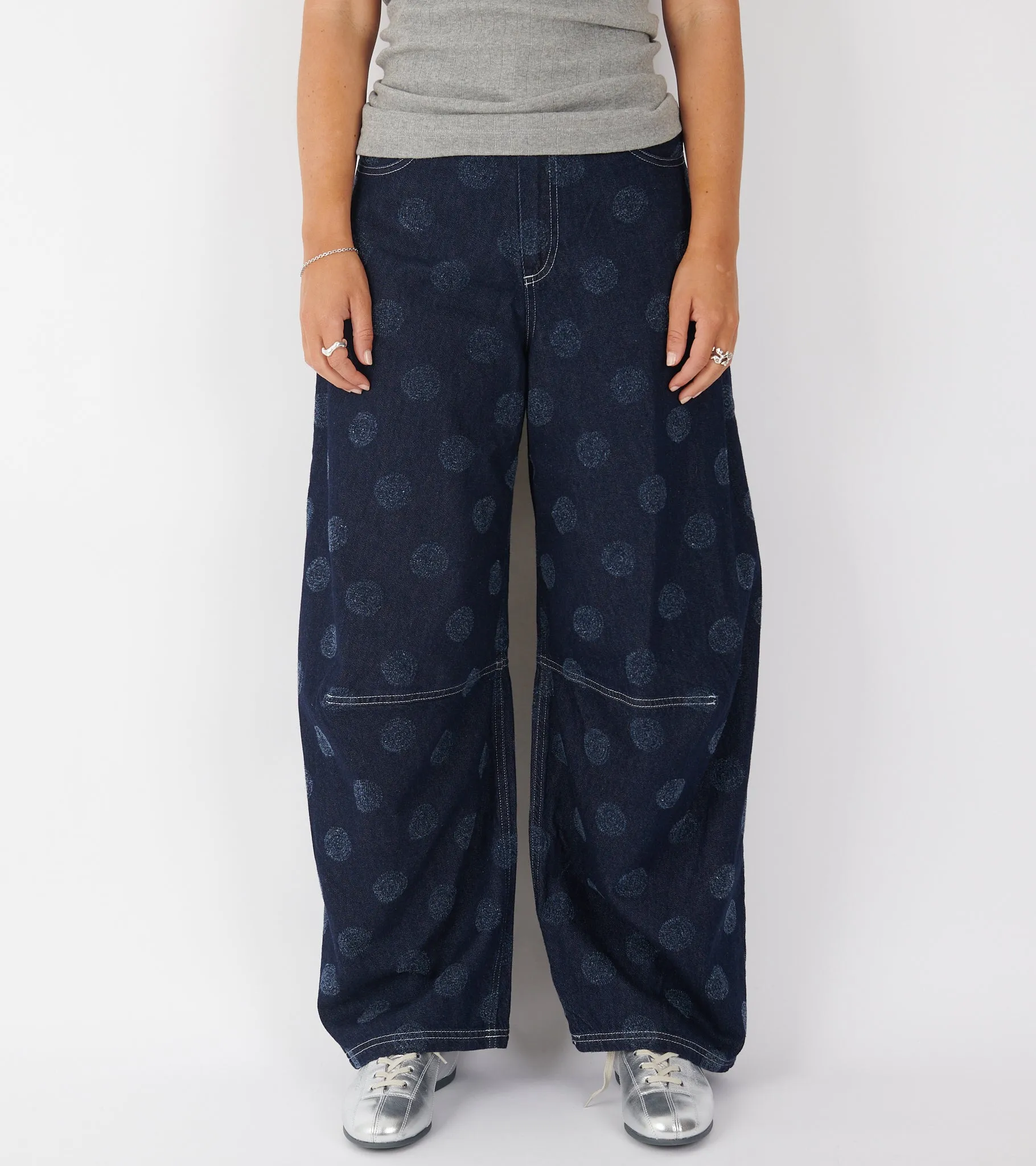 Dart Denim Pants Needle Punch Dots sold by Dr. Adams product image thumbnail 3