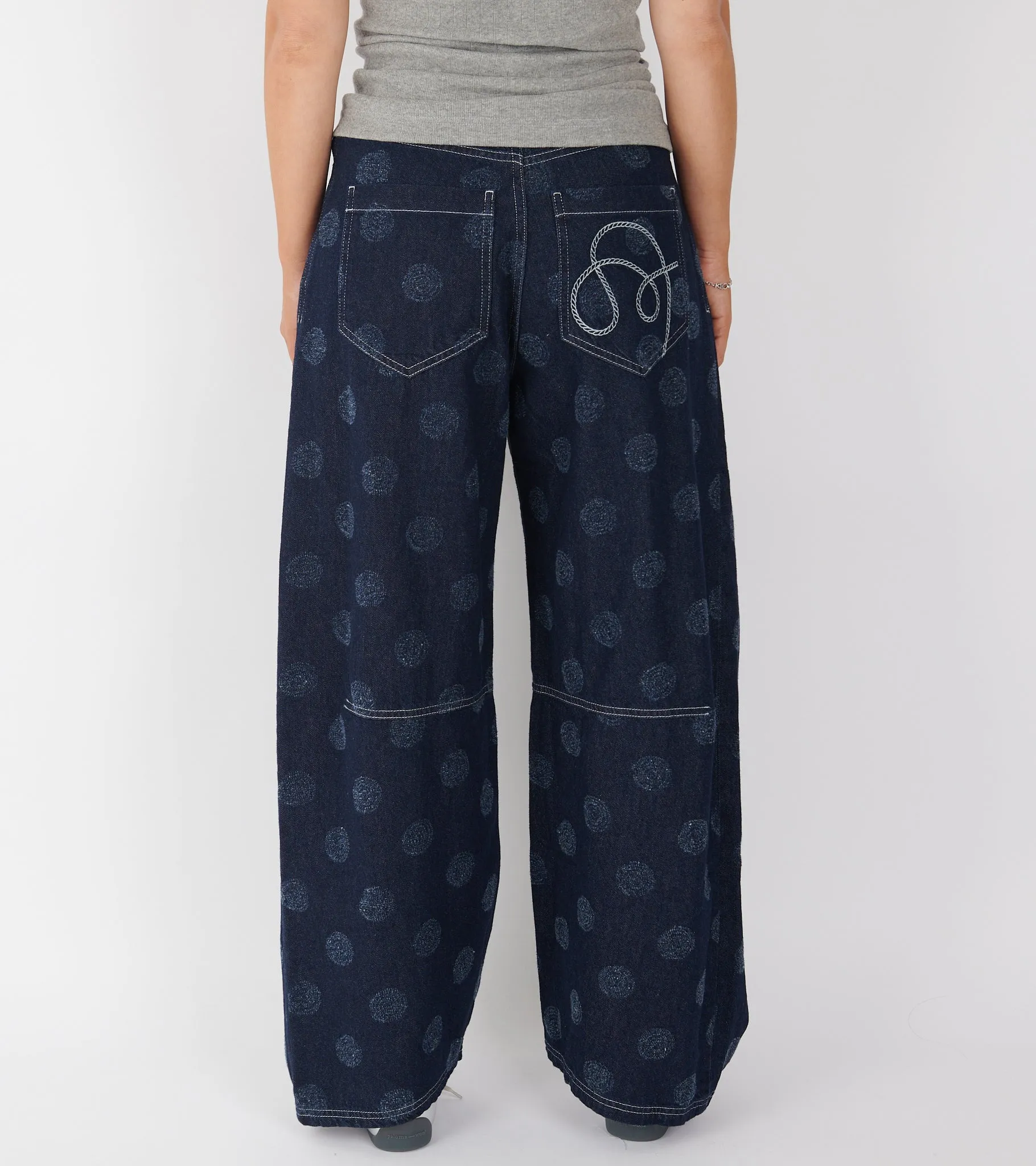 Dart Denim Pants Needle Punch Dots sold by Dr. Adams product image thumbnail 5