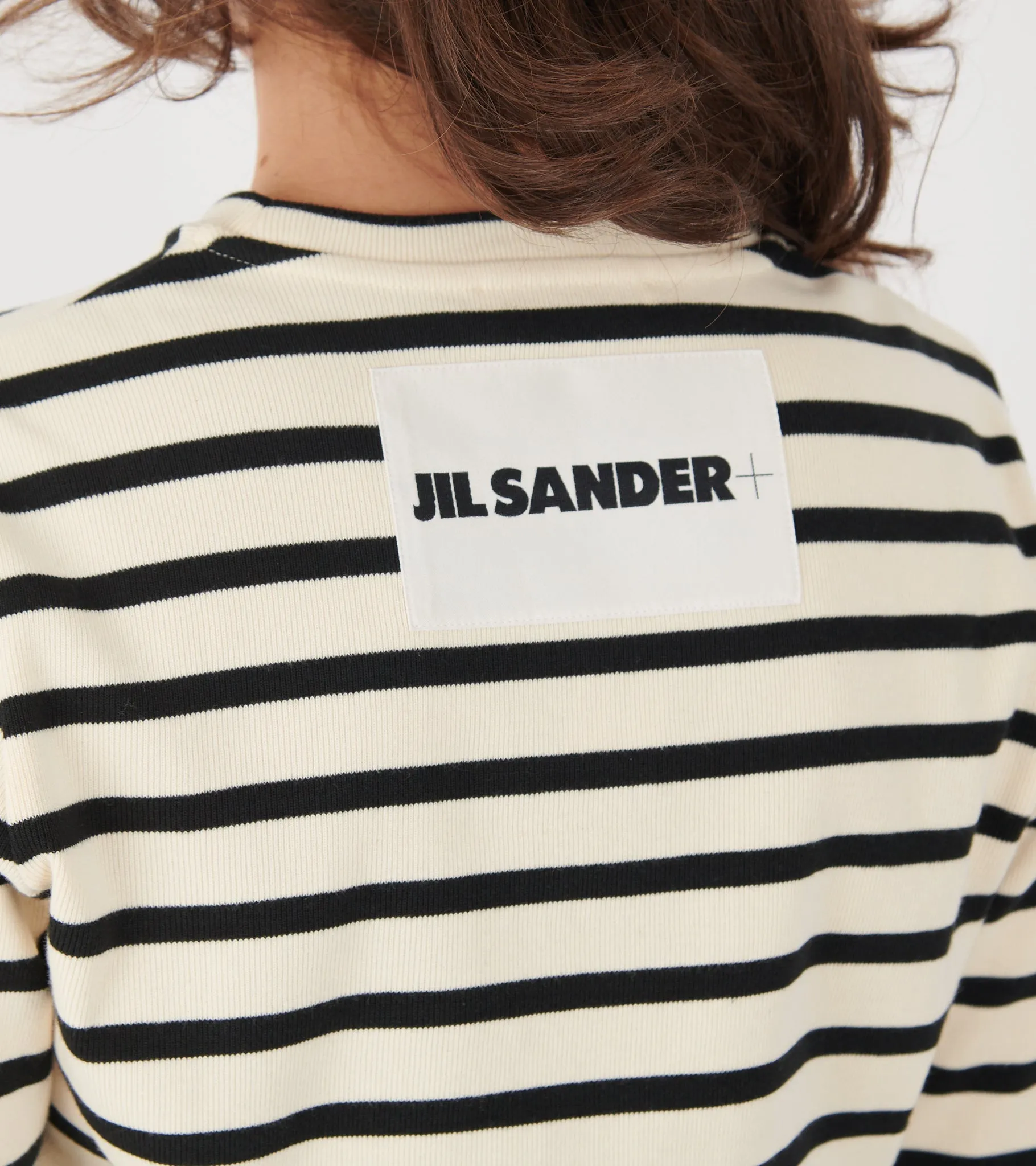 Ribbed Cotton Jersey Stripe L/S T-shirt Bluejay sold by Dr. Adams product image thumbnail 4