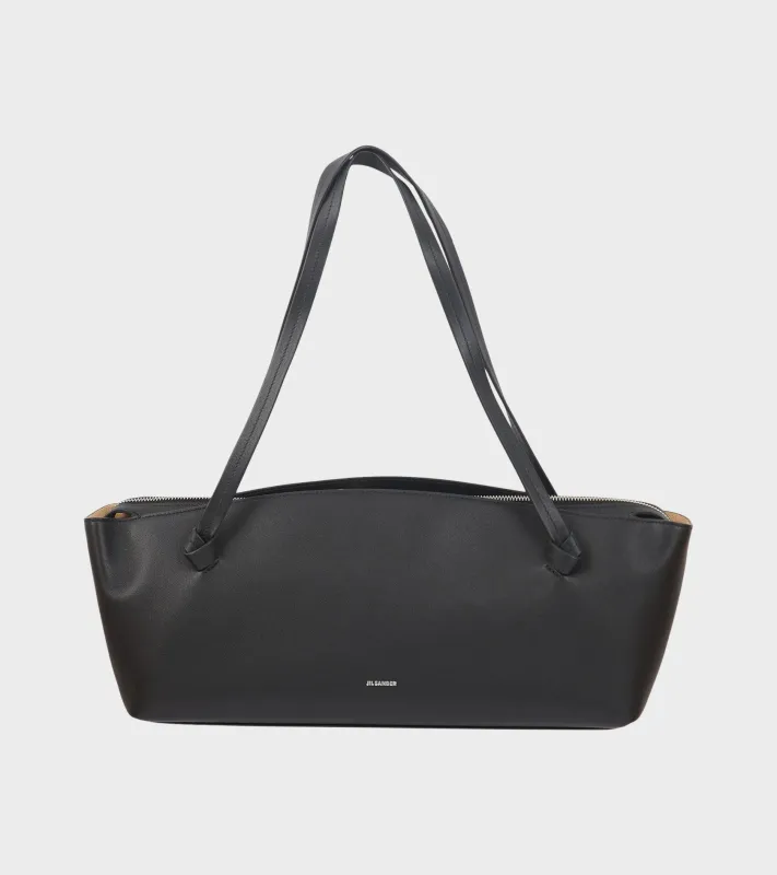 Knot Shoulder Bag Black made by Jil Sander