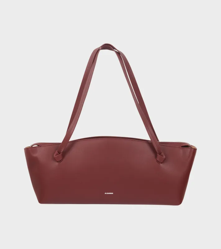 Knot Shoulder Bag Chili Red made by Jil Sander