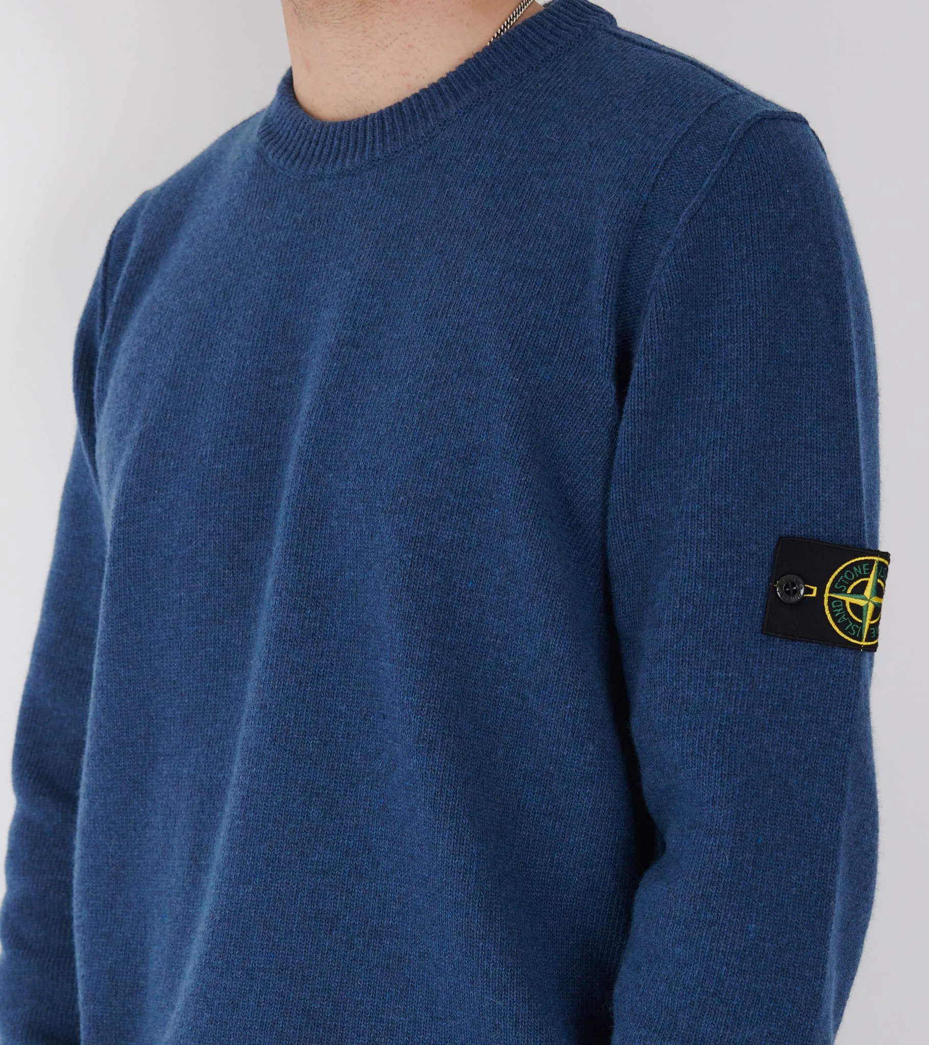 Knitted Crewneck Blue sold by Dr. Adams product image thumbnail 4