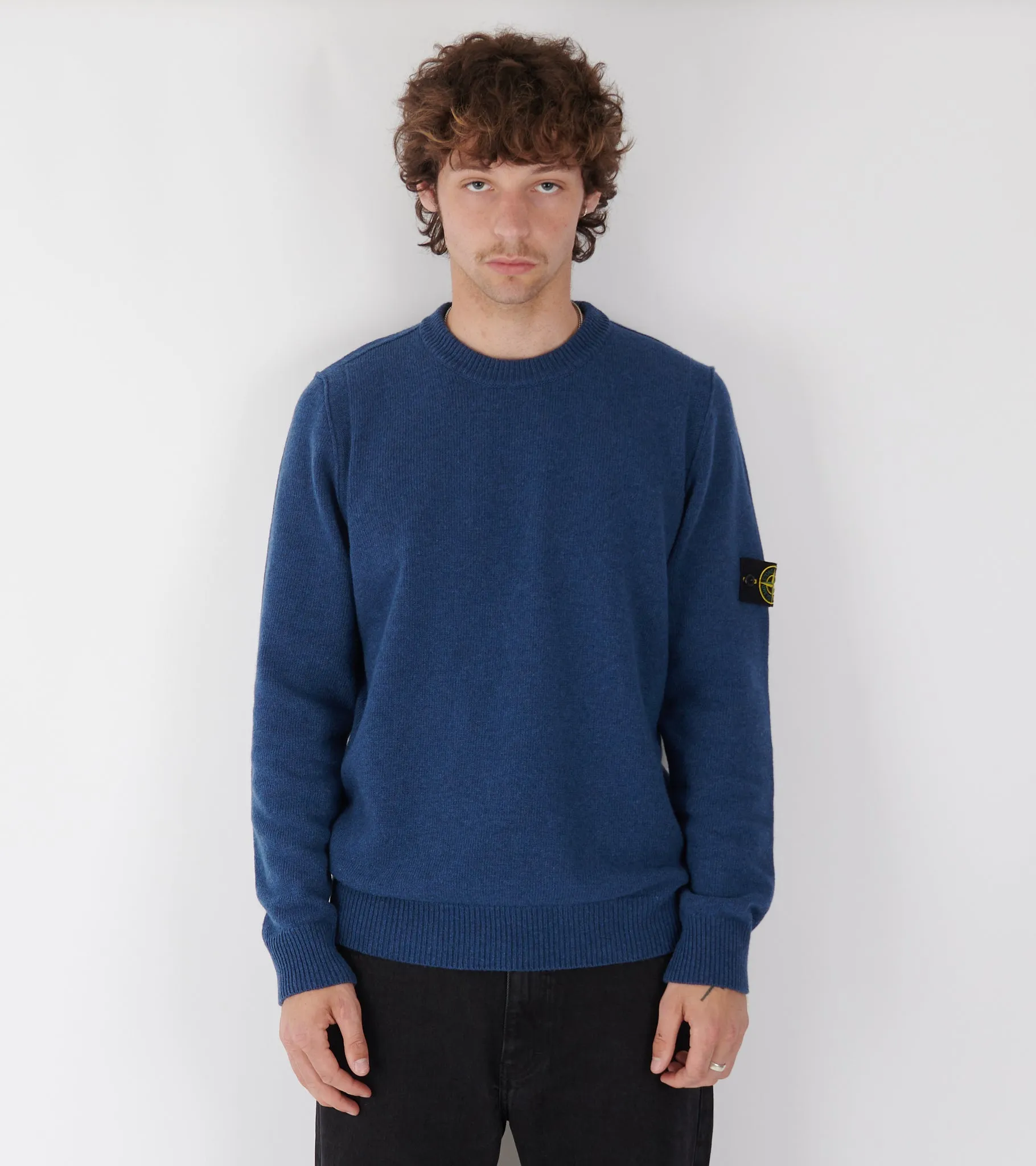 Knitted Crewneck Blue sold by Dr. Adams product image thumbnail 2