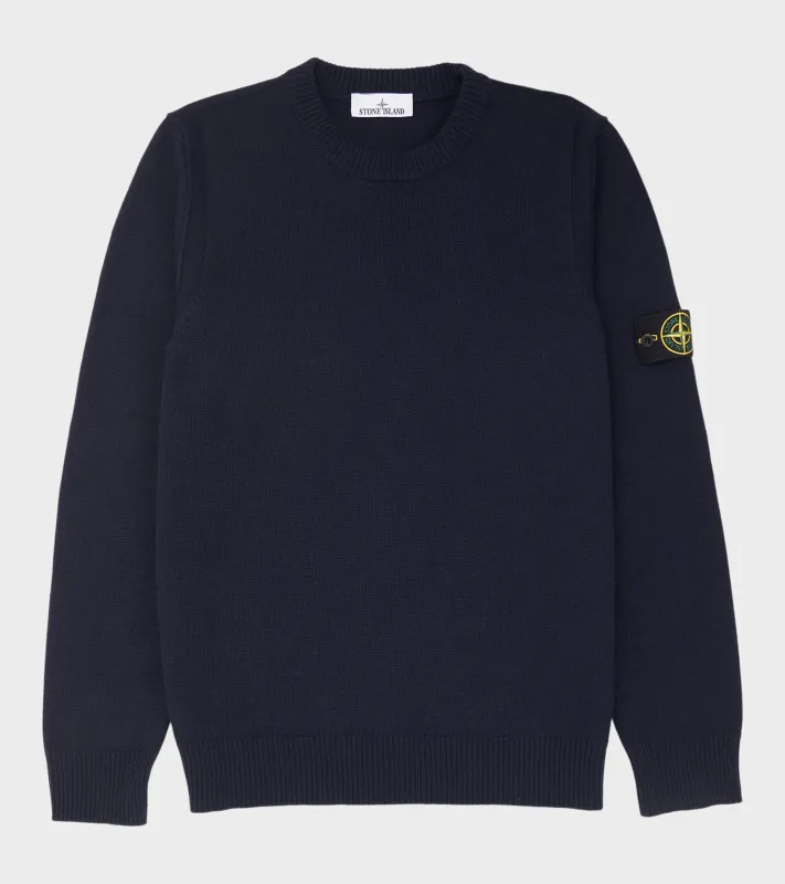 Knitted Crewneck Navy sold by Dr. Adams