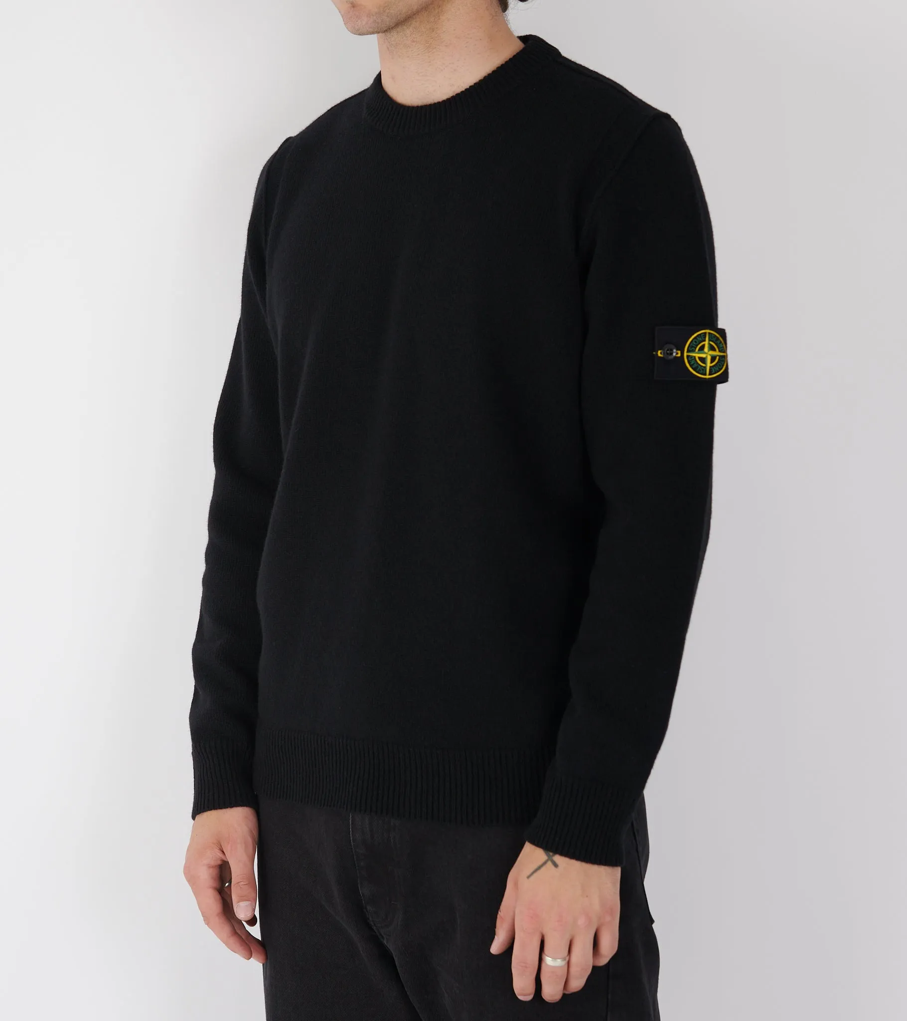 Knitted Crewneck Black sold by Dr. Adams product image thumbnail 3