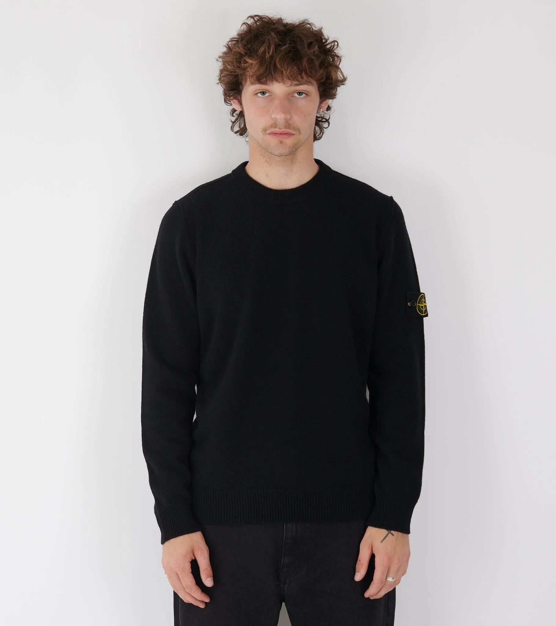 Knitted Crewneck Black sold by Dr. Adams product image thumbnail 2