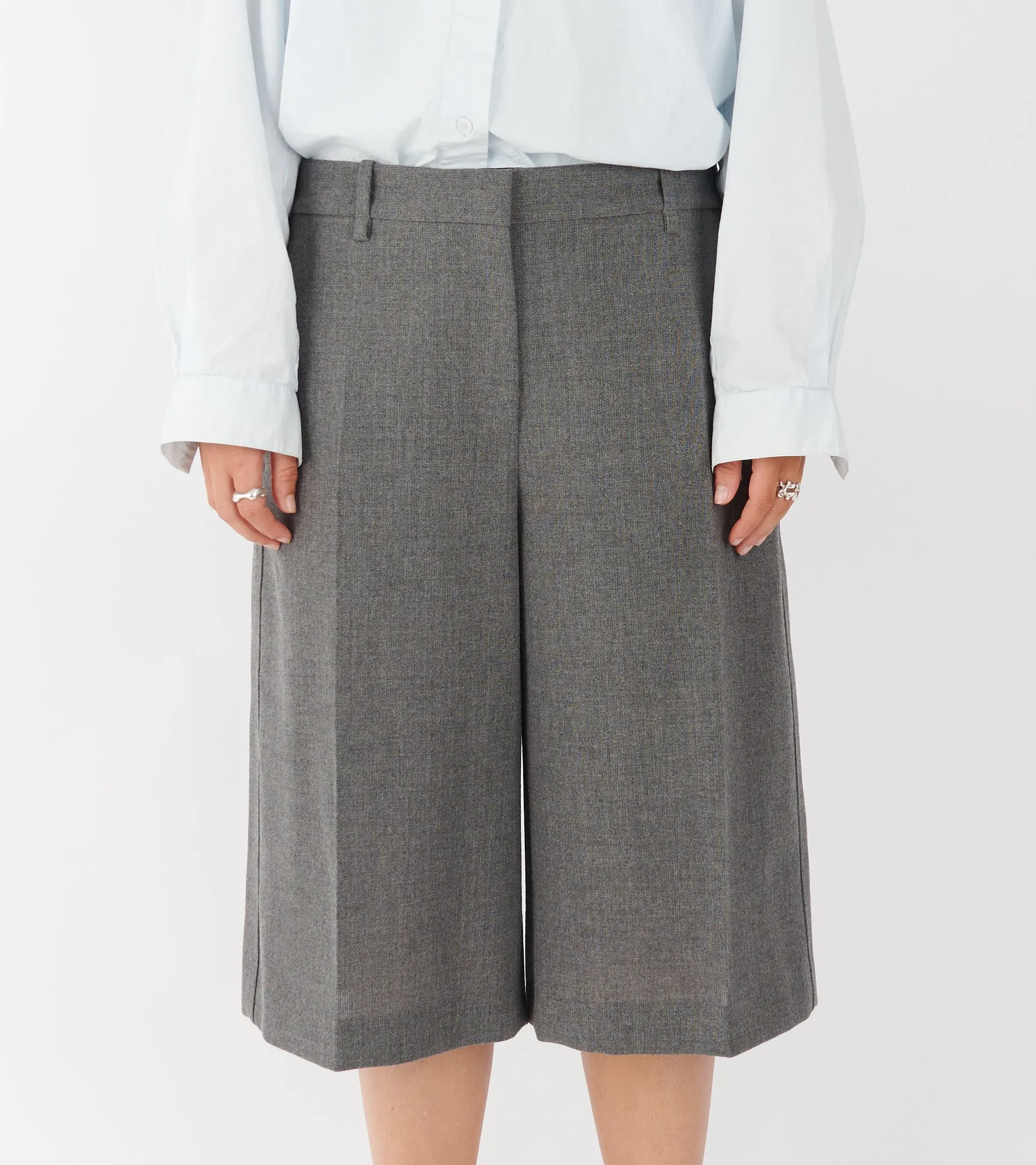 Open Wool Canvas Trouser Grey sold by Dr. Adams product image thumbnail 3