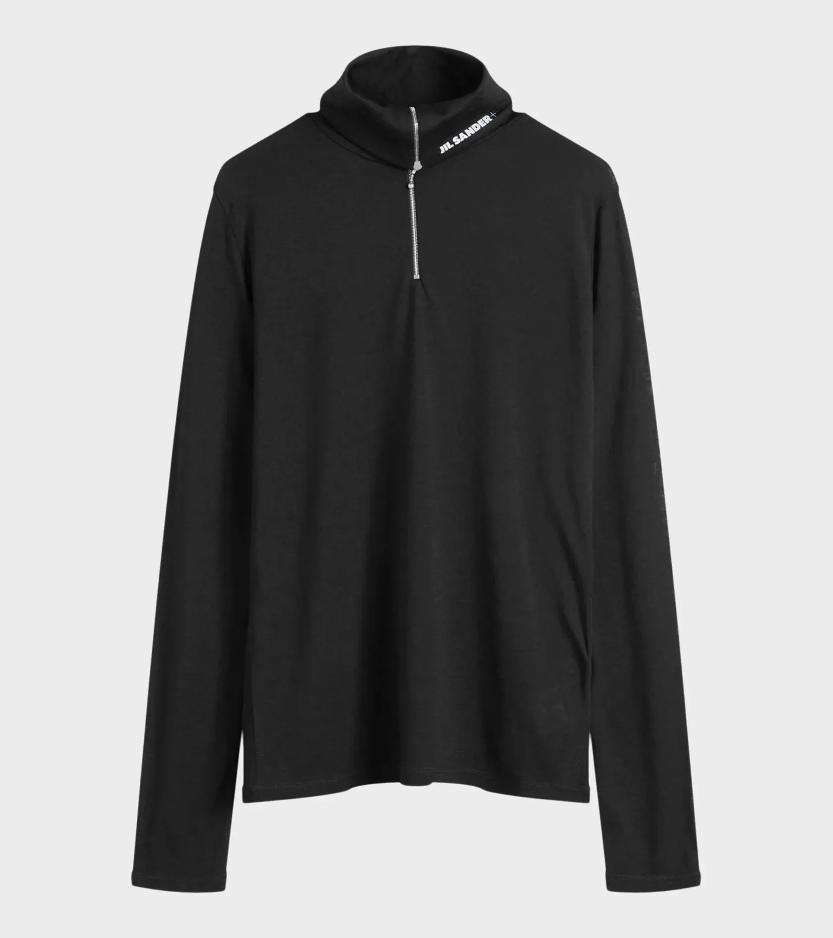 Plus Quarter Zip Wool Sweatshirt Black sold by Dr. Adams