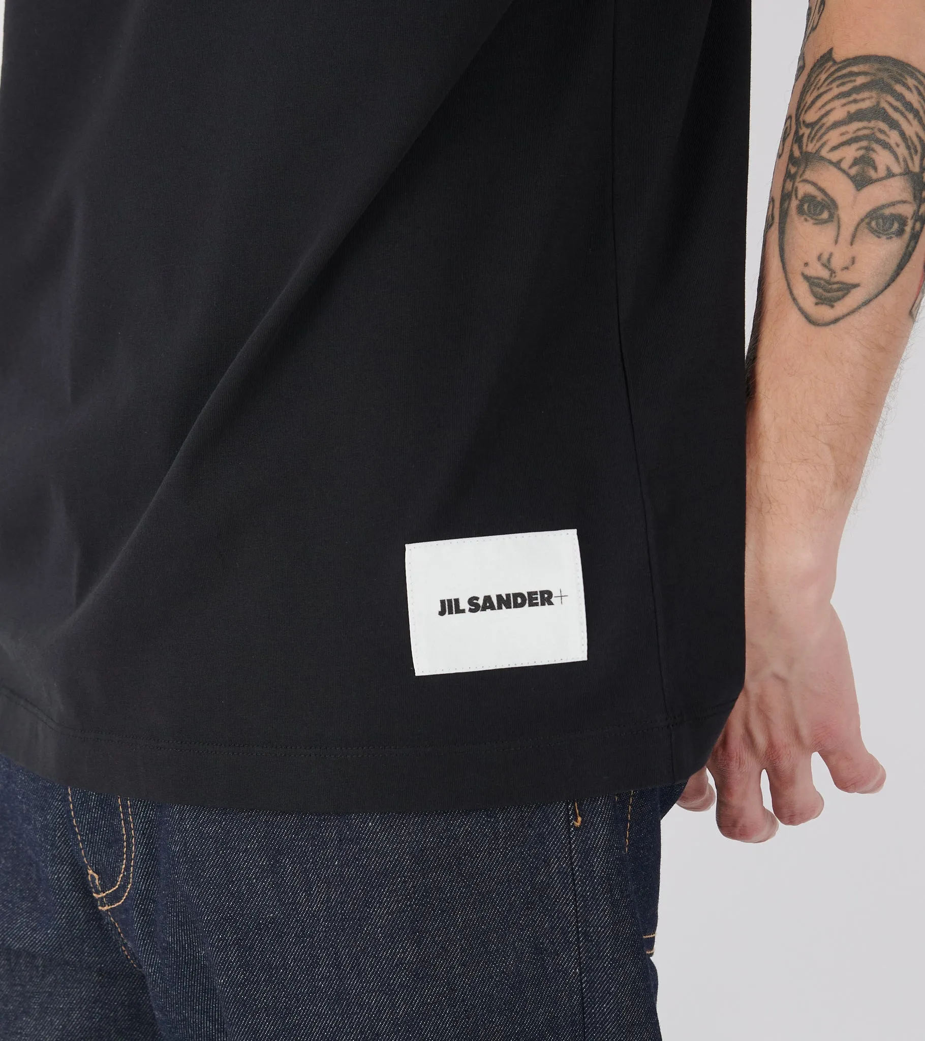 3-Pack Short-Sleeved T-shirt Black sold by Dr. Adams product image thumbnail 4