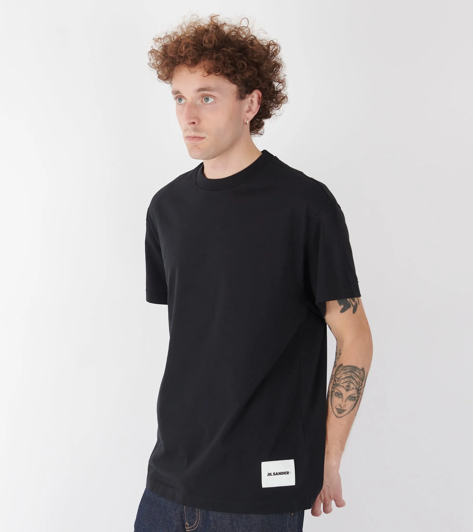 3-Pack Short-Sleeved T-shirt Black sold by Dr. Adams product image thumbnail 2