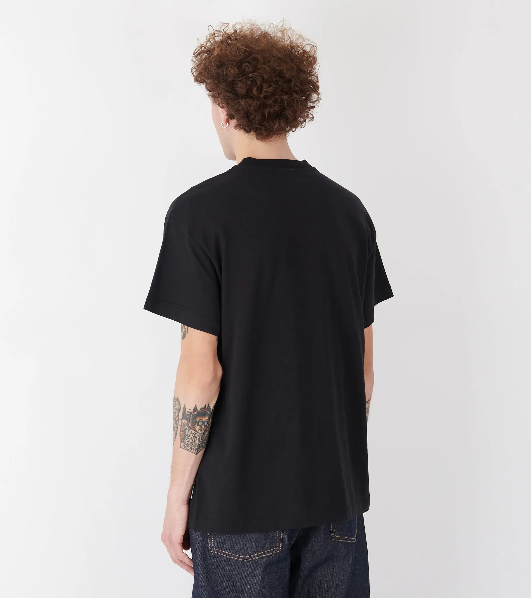 3-Pack Short-Sleeved T-shirt Black sold by Dr. Adams product image thumbnail 5