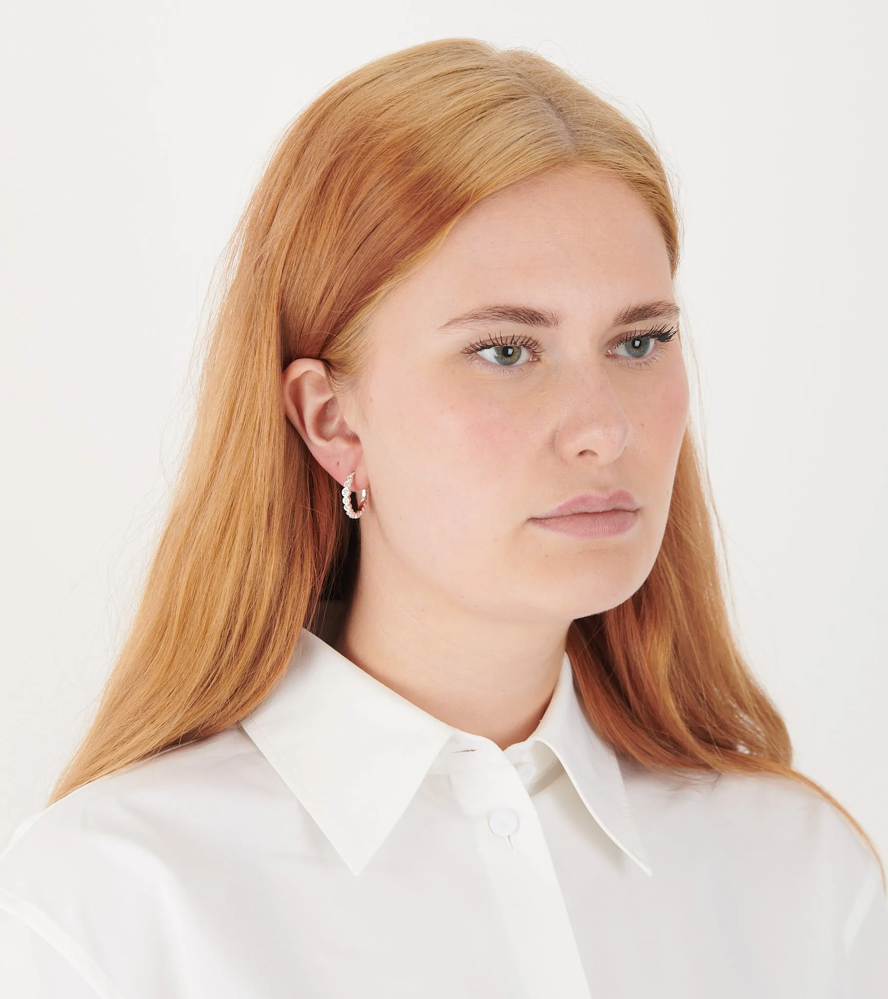 Ottilia Hoops Silver sold by Dr. Adams product image thumbnail 2