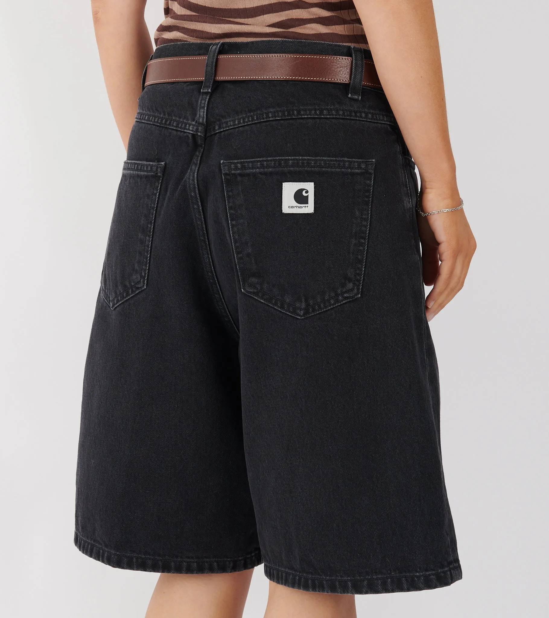 W Brandon Shorts Black Stone Washed sold by Dr. Adams product image thumbnail 3