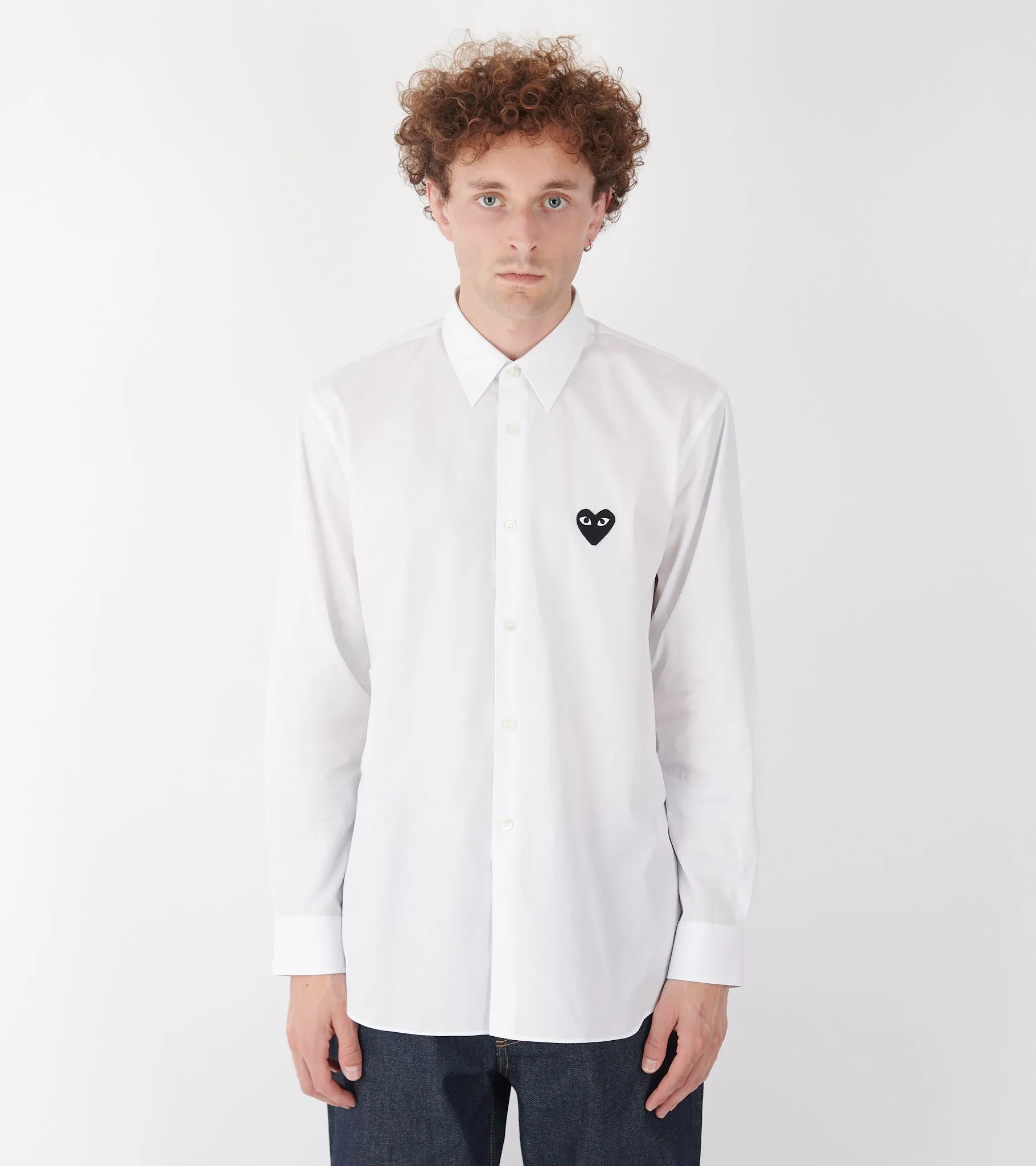 U Black Heart Shirt White sold by Dr. Adams product image thumbnail 2