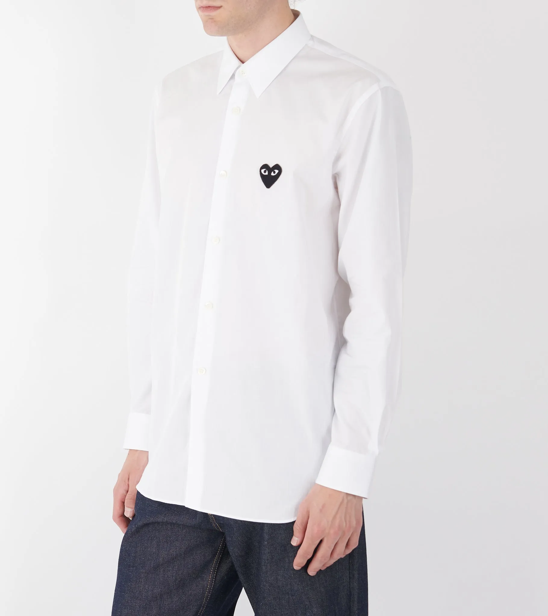 U Black Heart Shirt White sold by Dr. Adams product image thumbnail 3