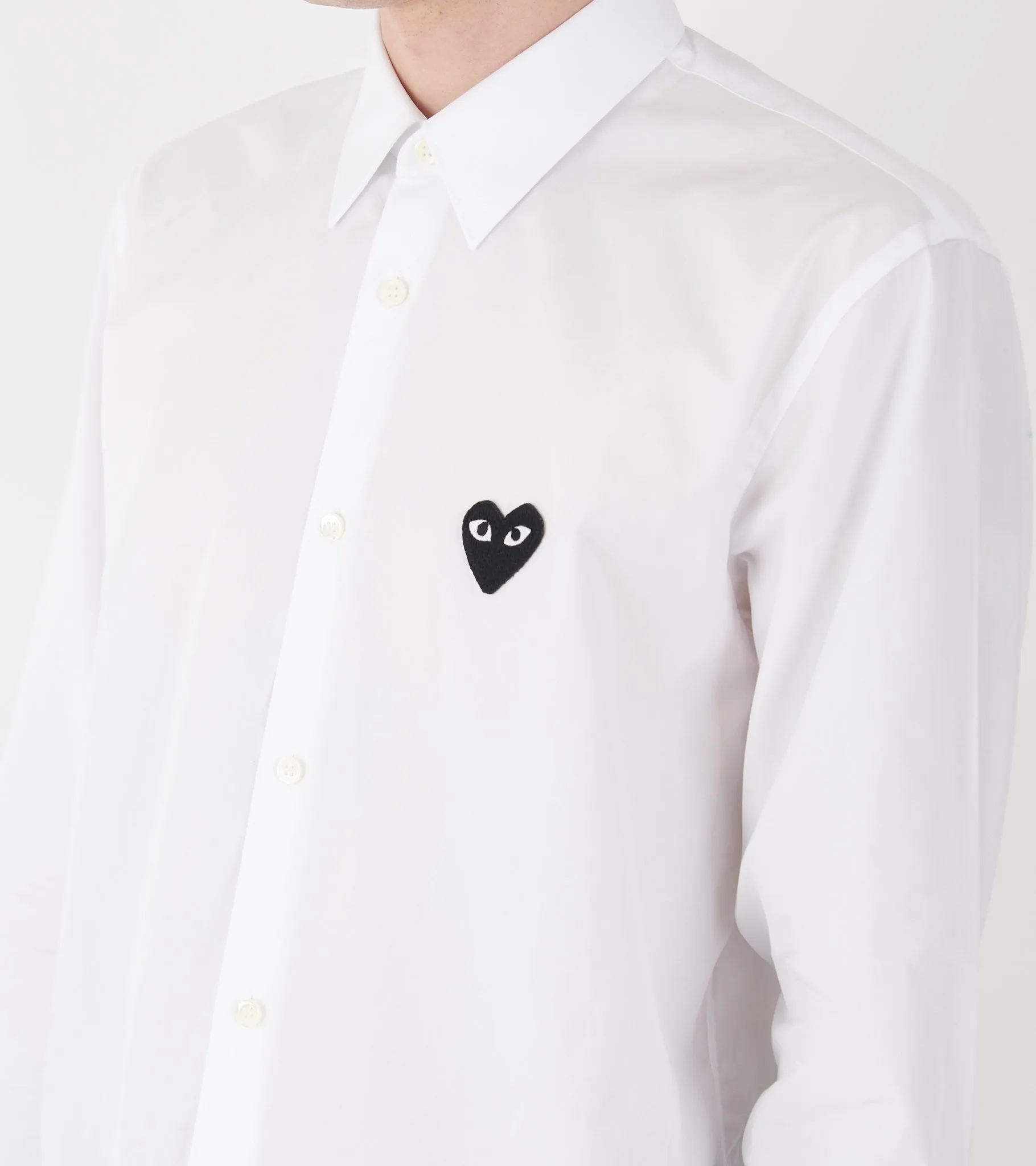 U Black Heart Shirt White sold by Dr. Adams product image thumbnail 4
