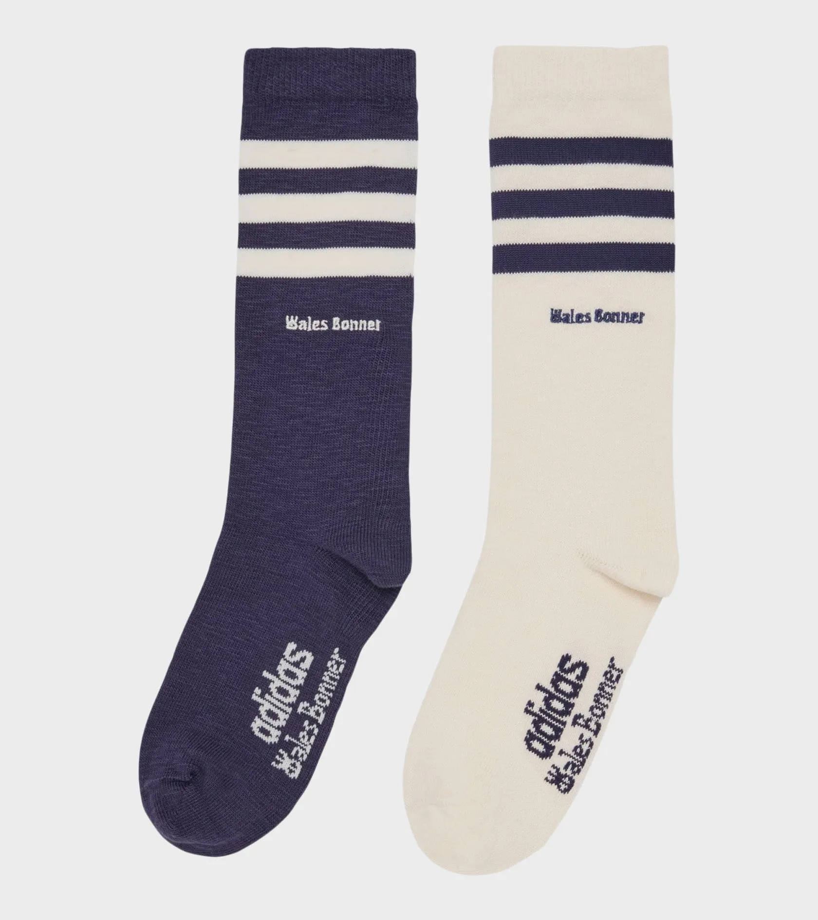 WB 3S Socks Navy/Cream White sold by Dr. Adams