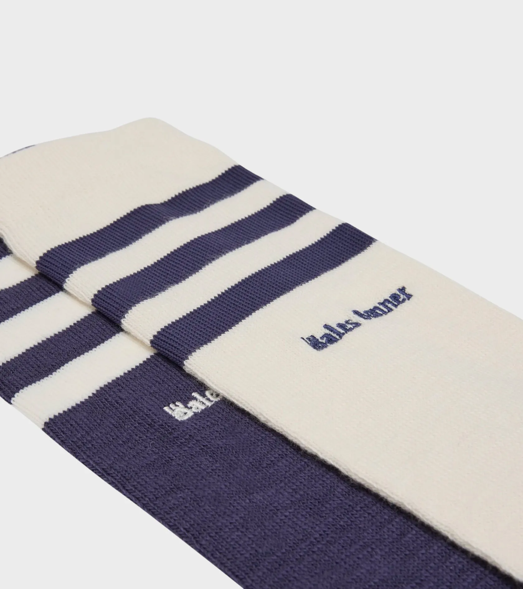 WB 3S Socks Navy/Cream White sold by Dr. Adams product image thumbnail 2