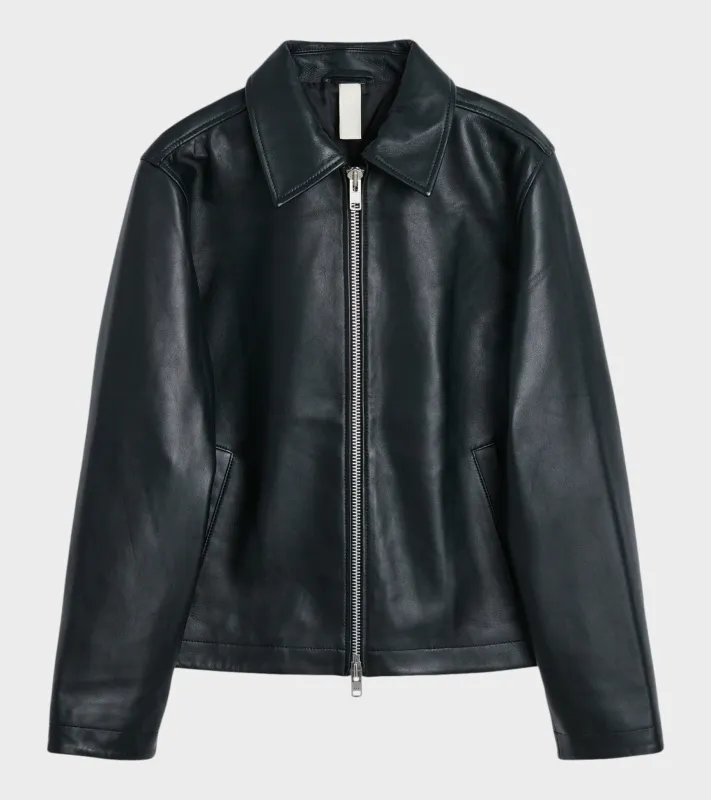 Short Leather Jacket Black sold by Dr. Adams