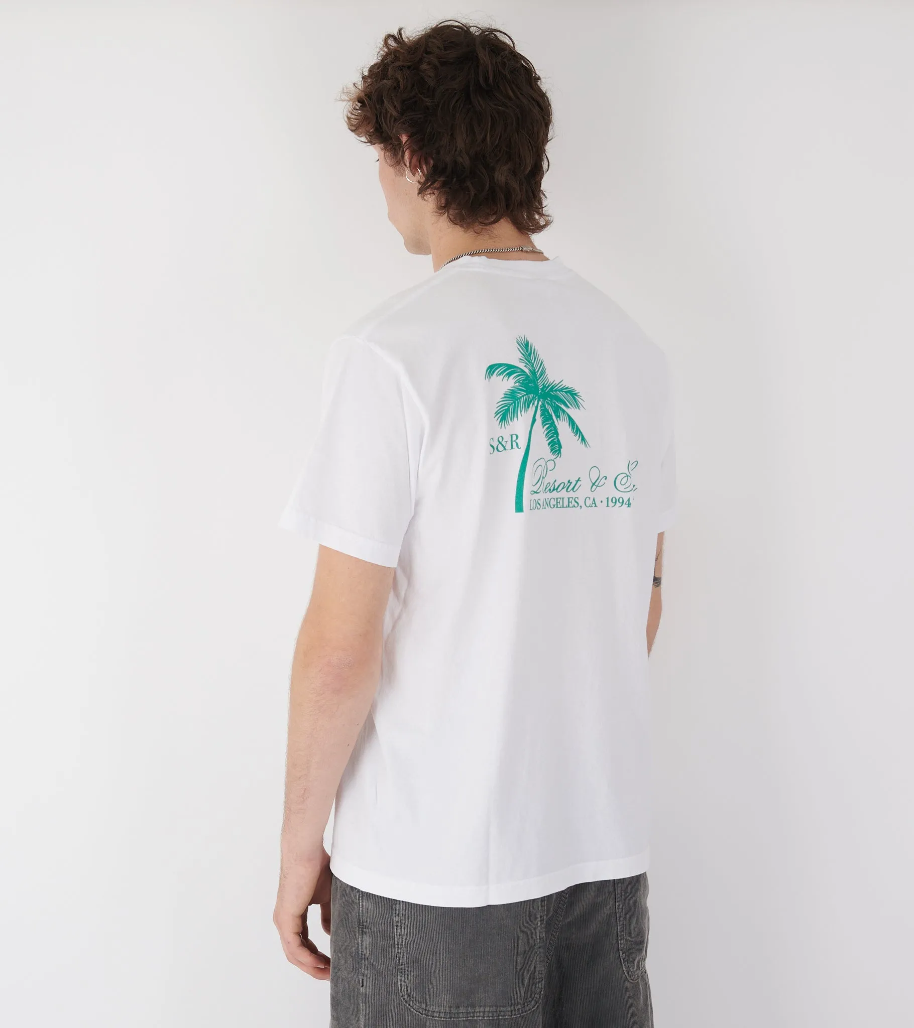 Palms T-shirt White sold by Dr. Adams product image thumbnail 5