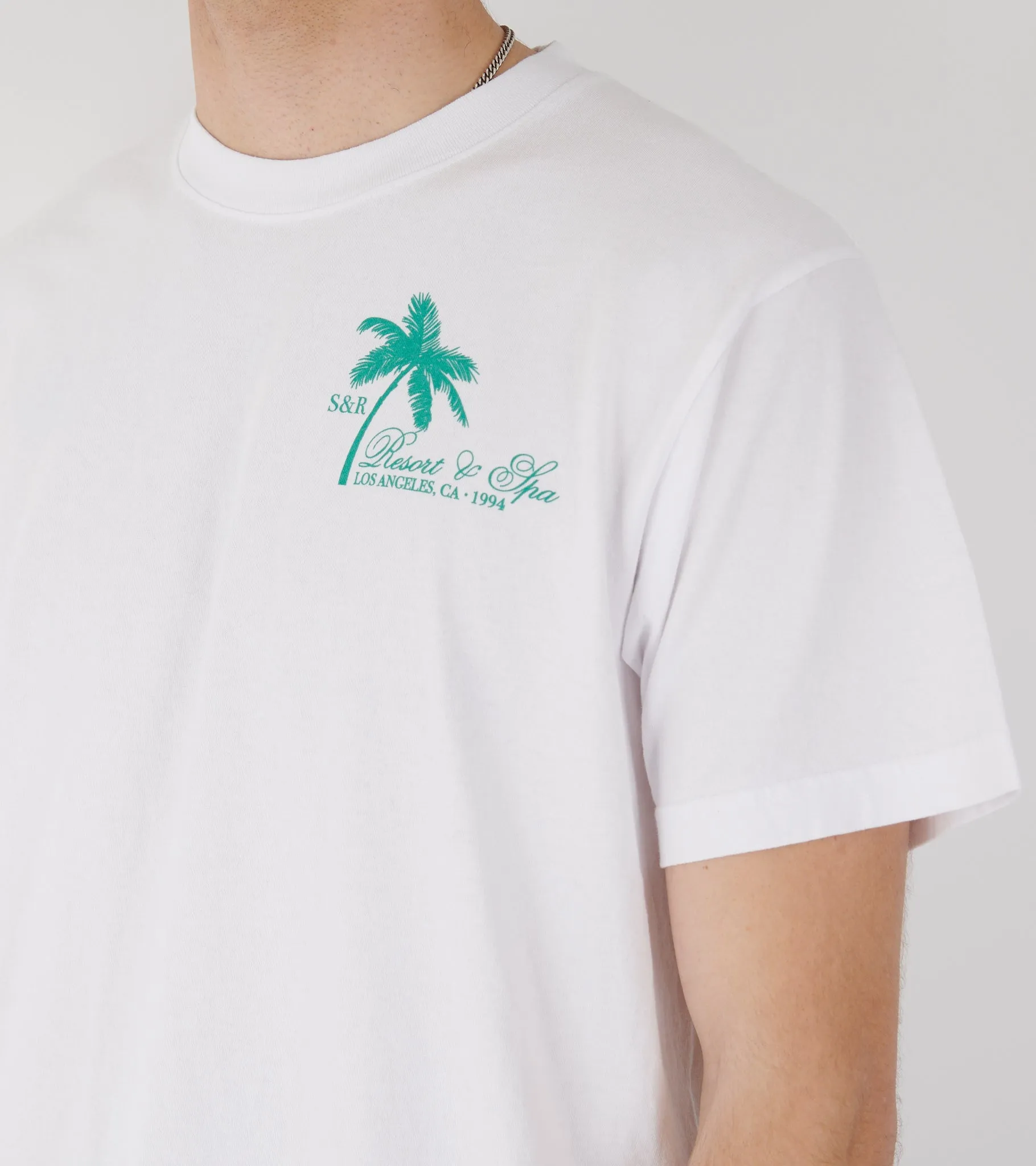 Palms T-shirt White sold by Dr. Adams product image thumbnail 4