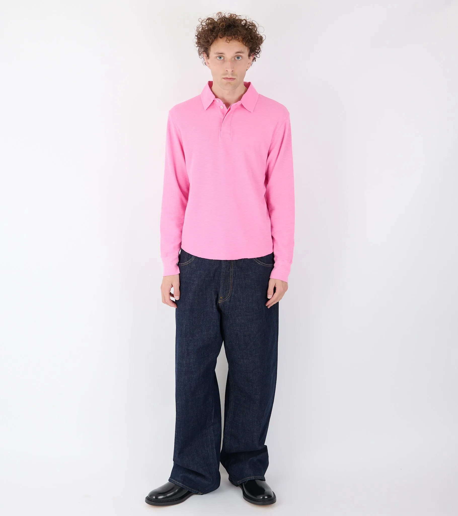 Super Wide Jeans Simple Rinse Blue sold by Dr. Adams product image thumbnail 2