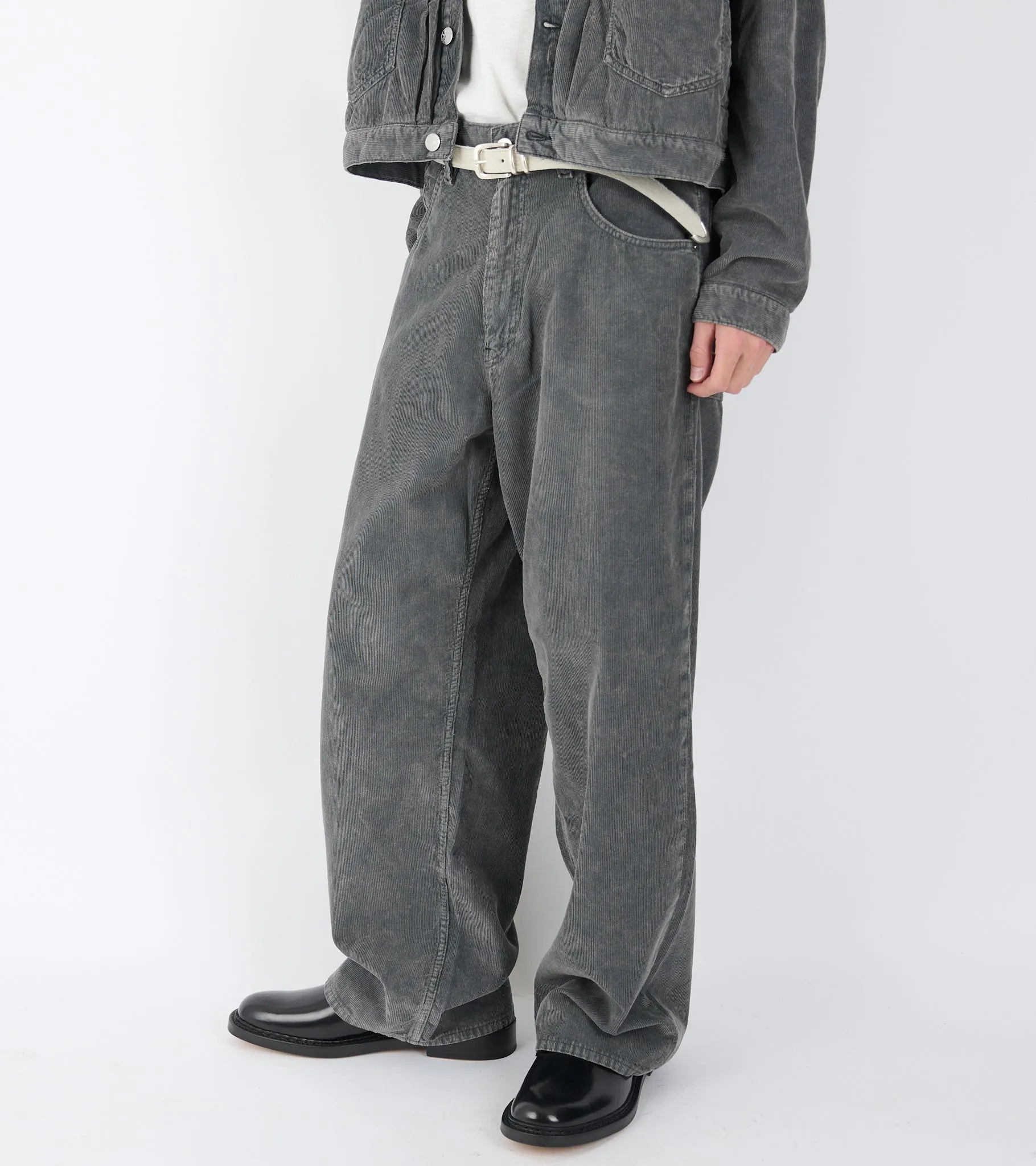 Super Wide Jeans Dark Grey sold by Dr. Adams product image thumbnail 4