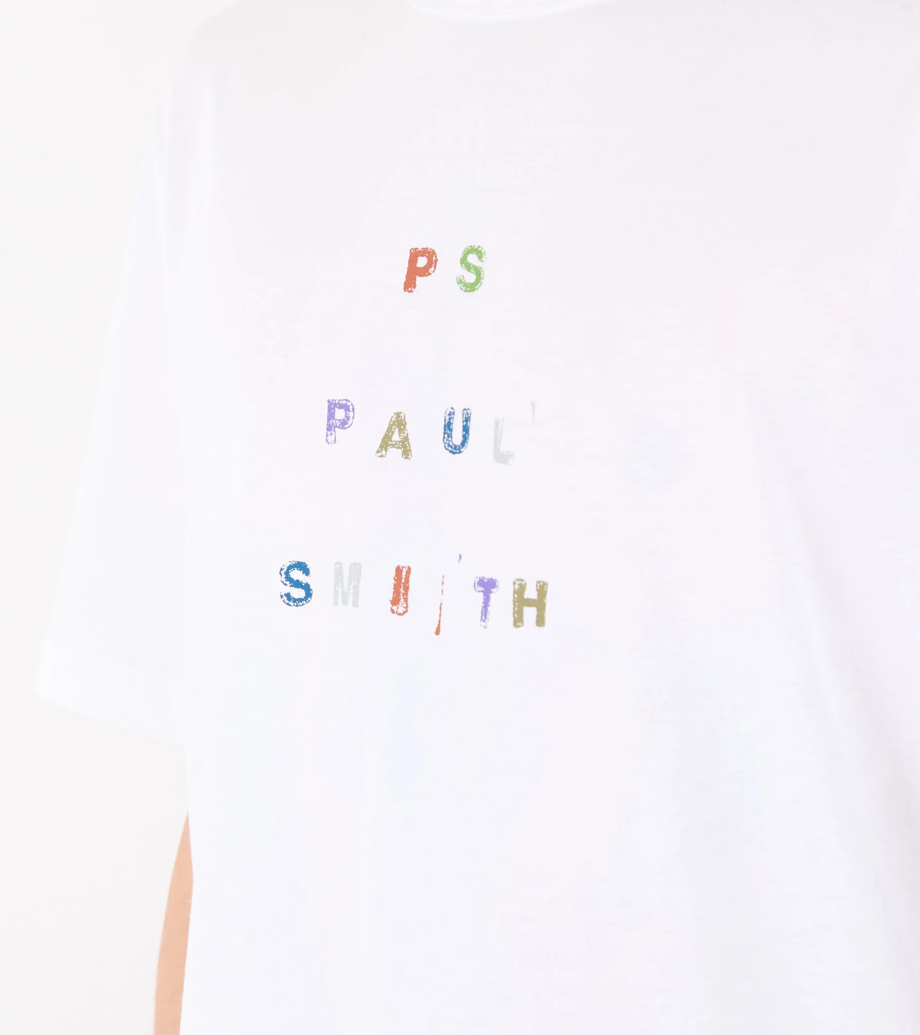 Logo T-shirt White/Multi sold by Dr. Adams product image thumbnail 4