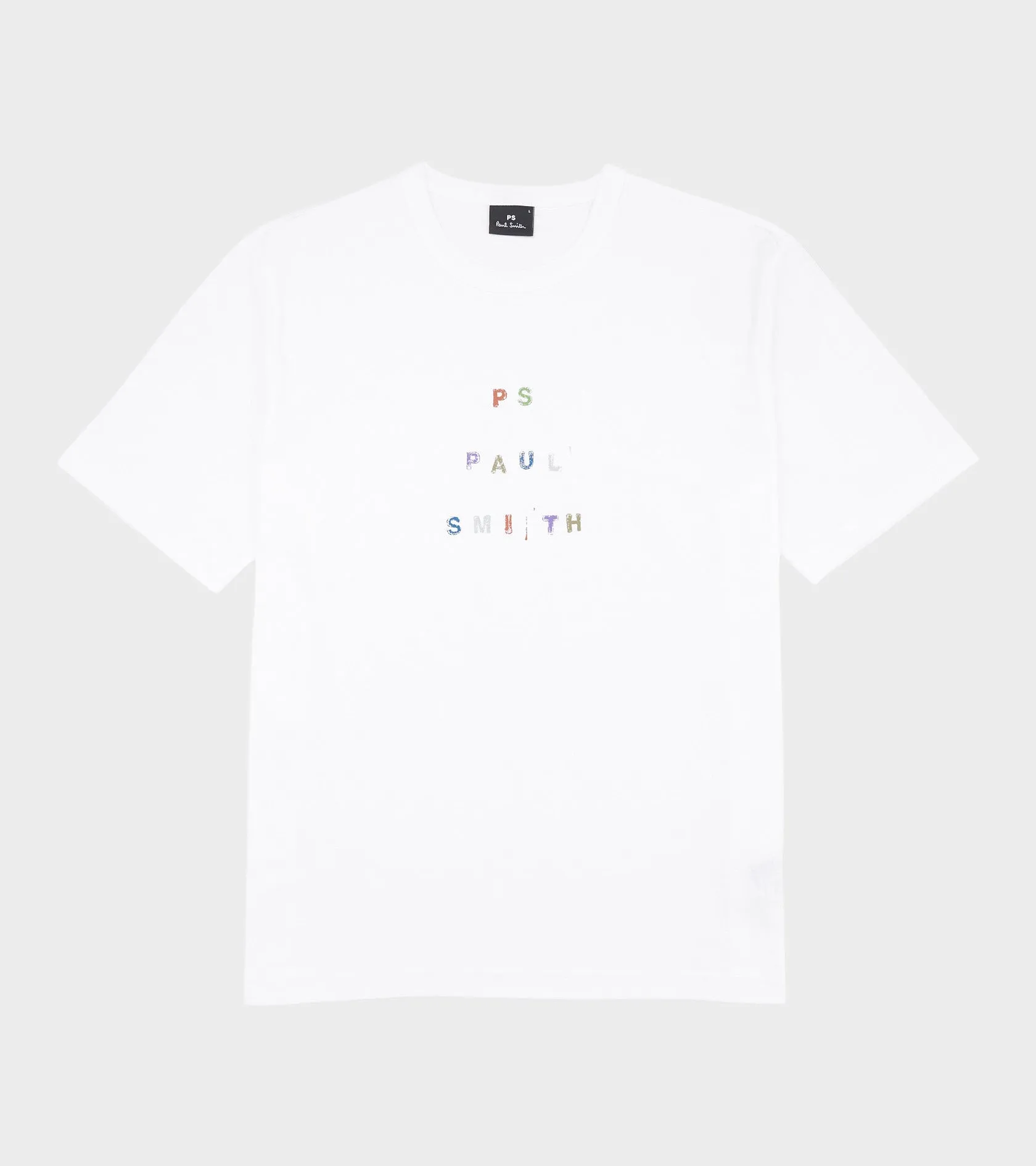Logo T-shirt White/Multi sold by Dr. Adams