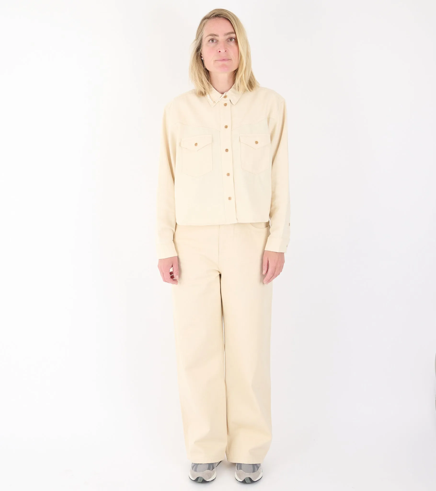 Dolly Shirt Ecru sold by Dr. Adams product image thumbnail 3