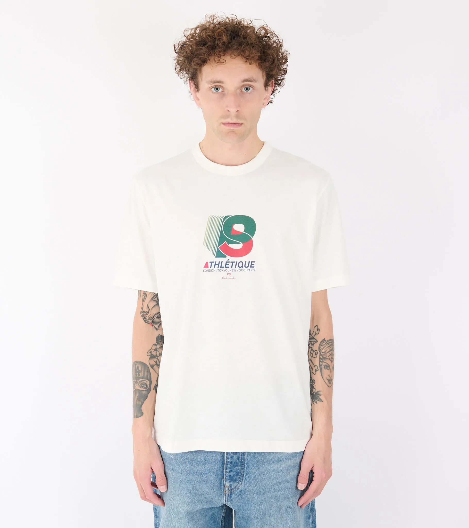 Athletic T-shirt White sold by Dr. Adams product image thumbnail 2