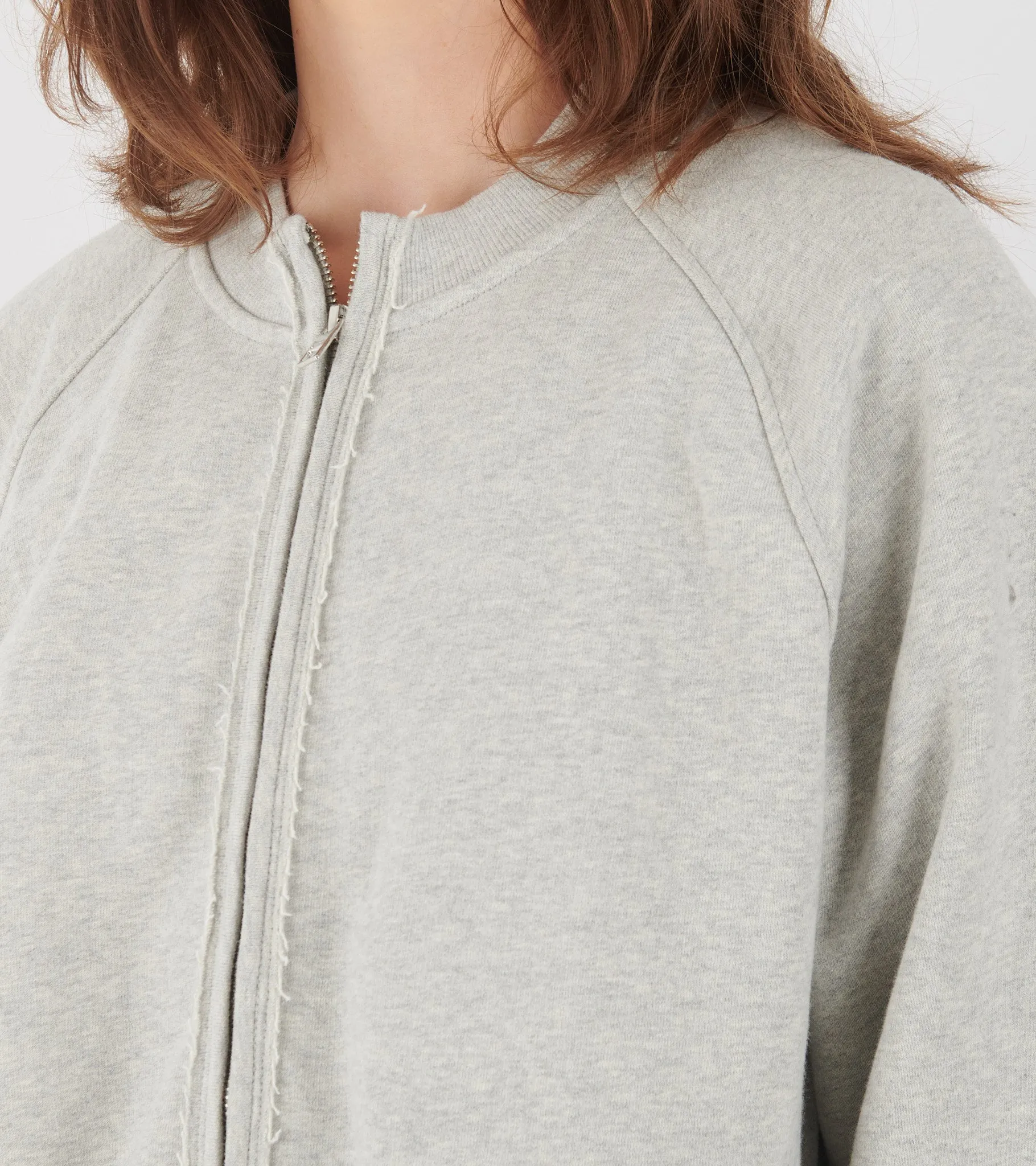 Nila Sweat Zipper Light Grey sold by Dr. Adams product image thumbnail 4