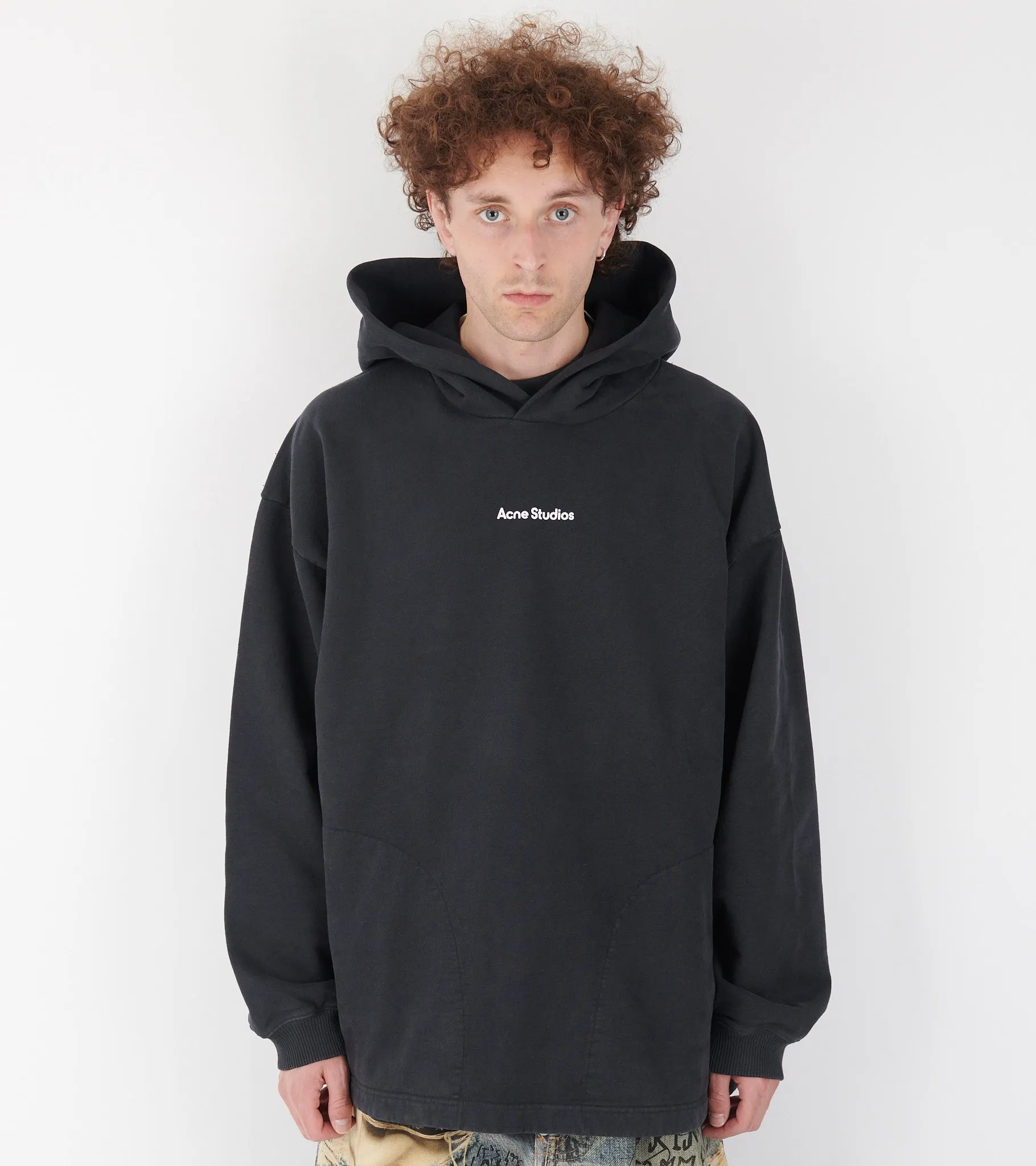 Logo Stamp Hoodie Black sold by Dr. Adams product image thumbnail 3