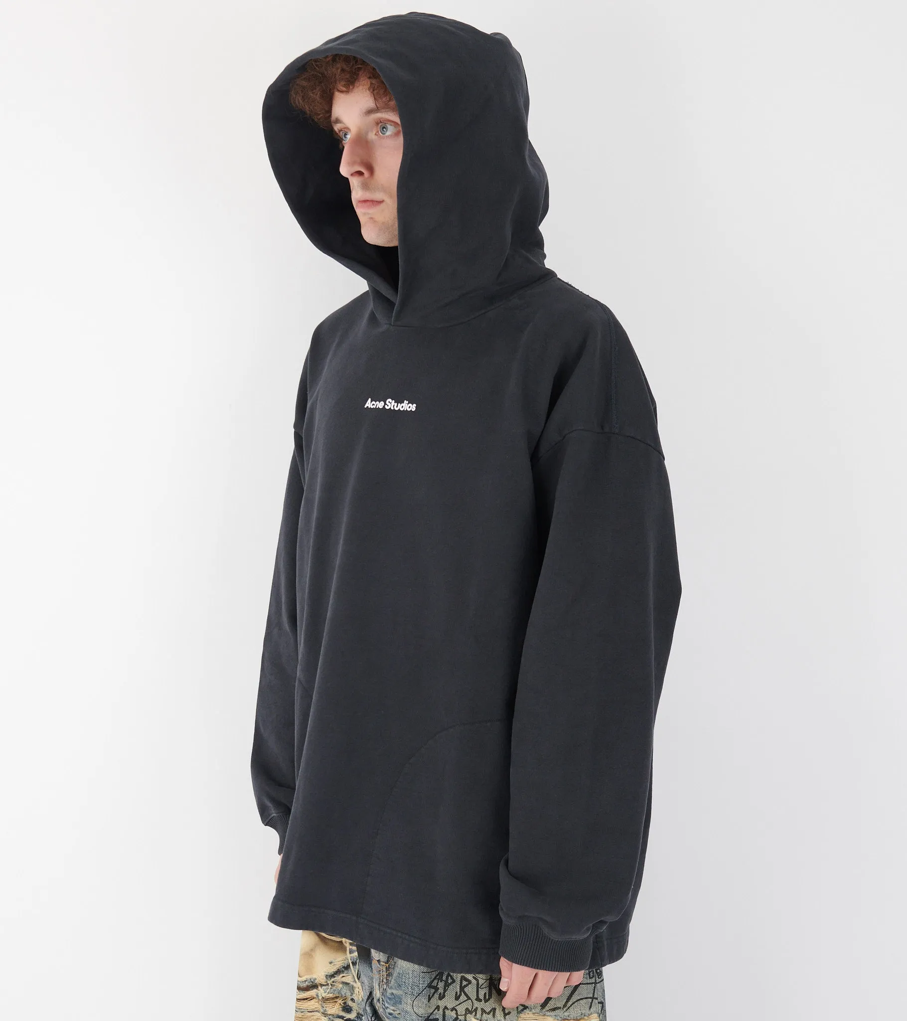 Logo Stamp Hoodie Black sold by Dr. Adams product image thumbnail 4