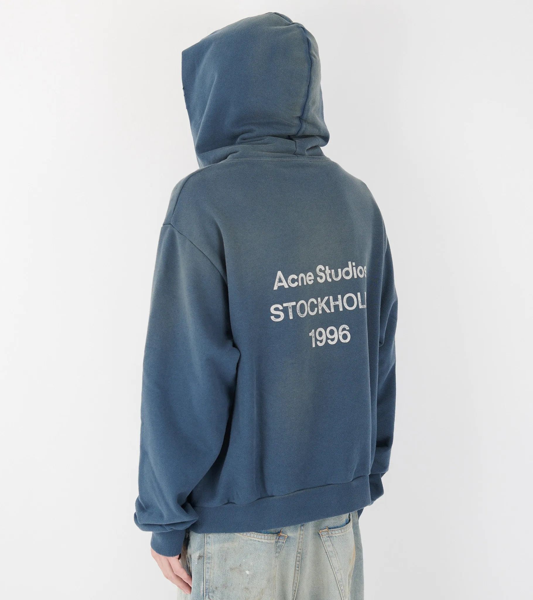 Logo Hooded Sweater Deep Blue sold by Dr. Adams product image thumbnail 4